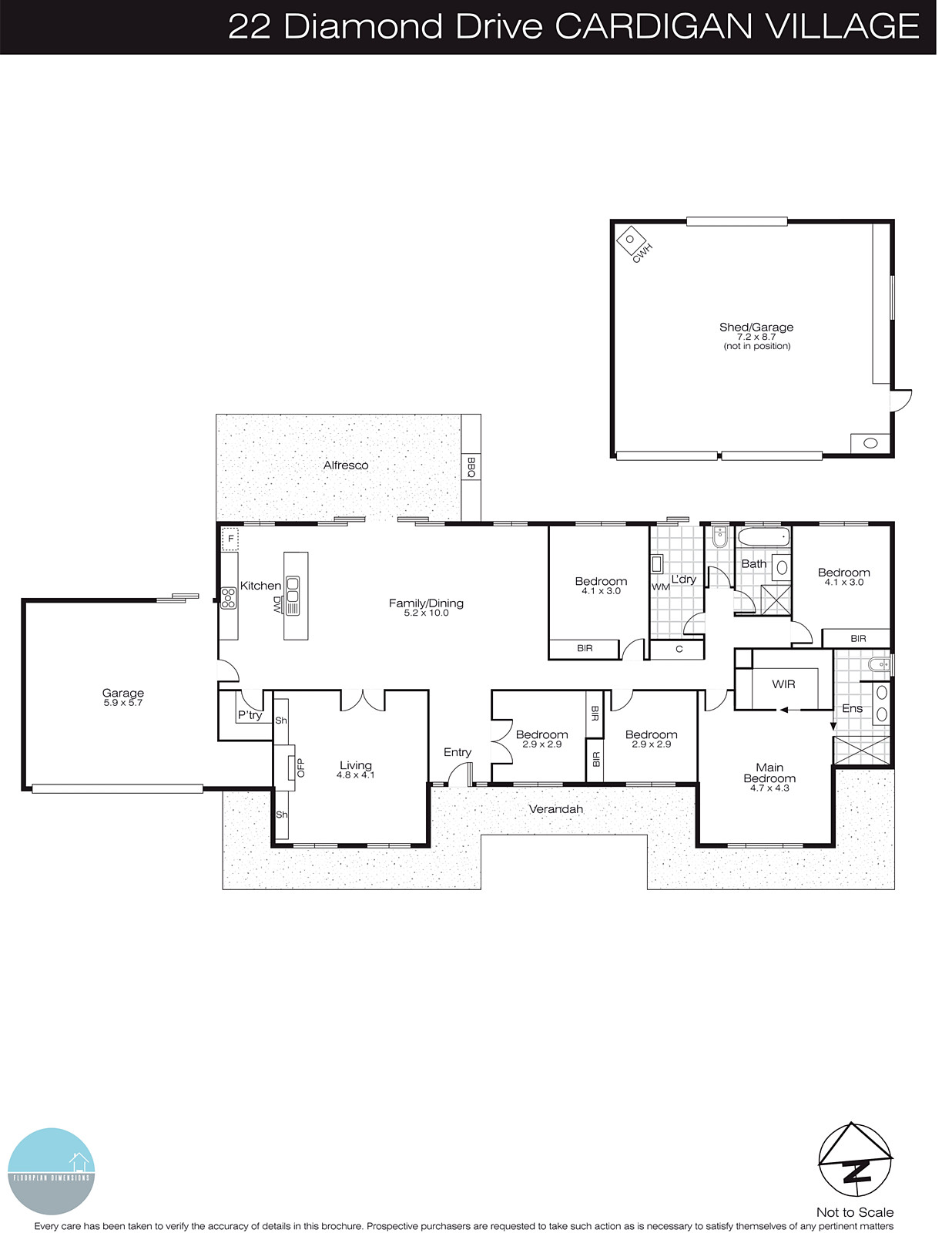 22 Diamond Drive, Cardigan Village VIC 3352 - Floorplan