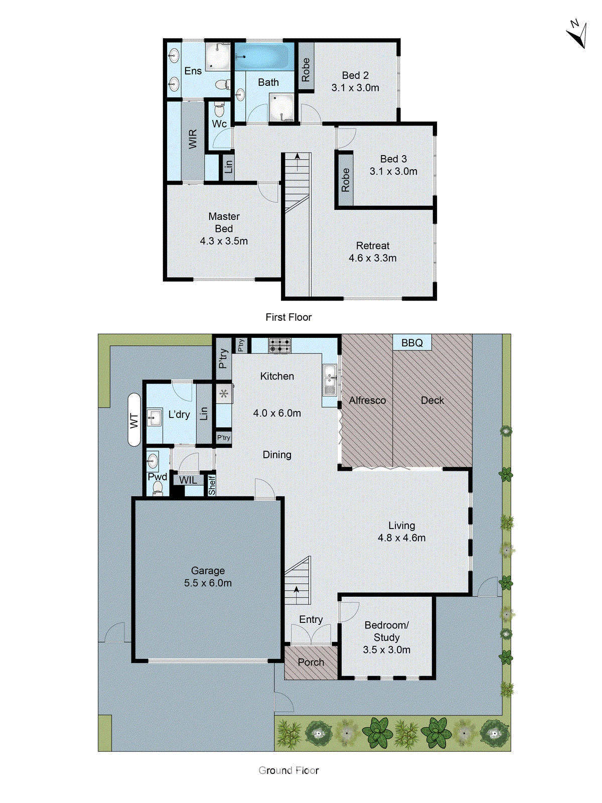 2/2 Donaghy Street, Geelong West VIC 3218 - Floorplan