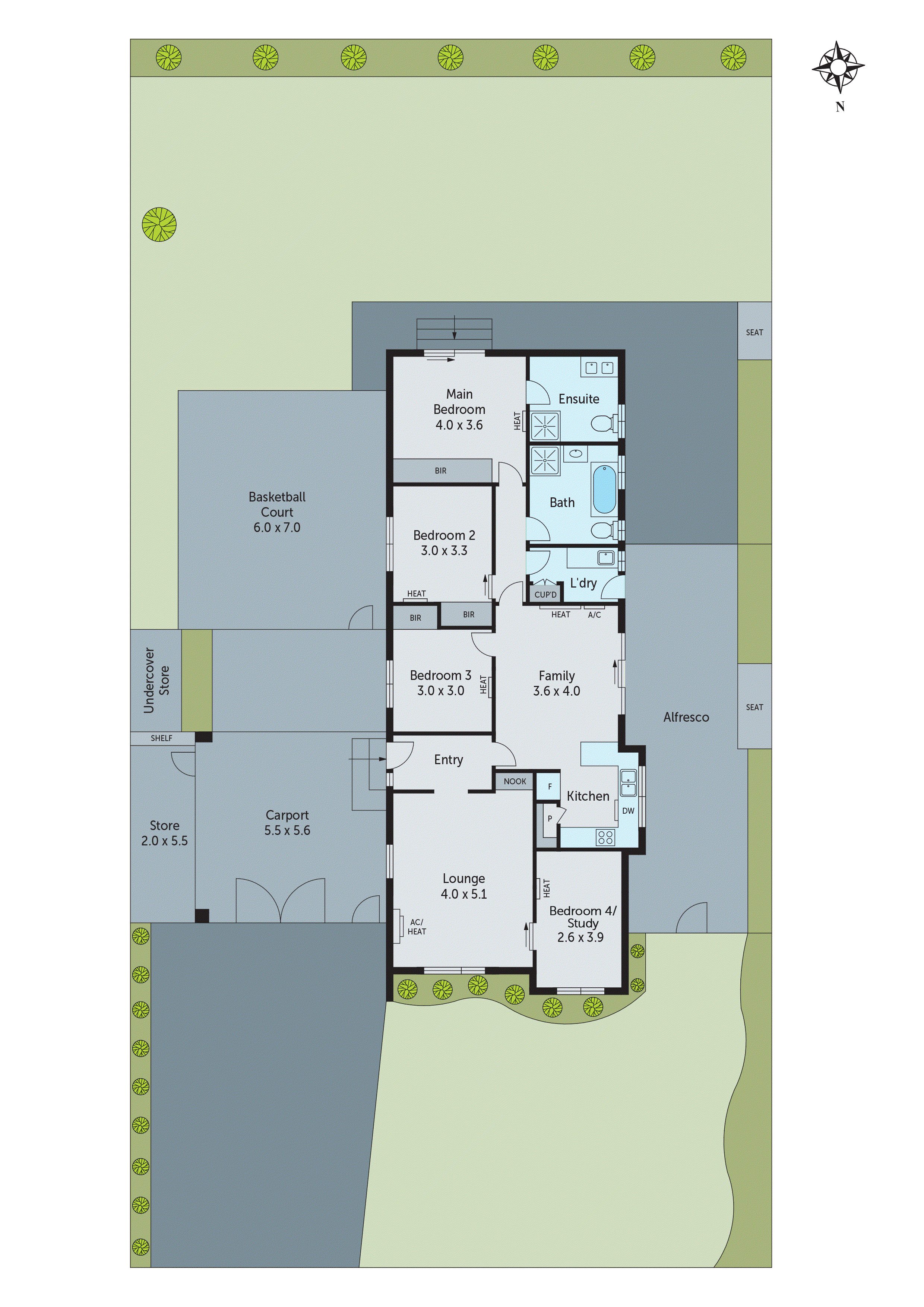 22 Dunsmore Road, Highton VIC 3216 - Floorplan