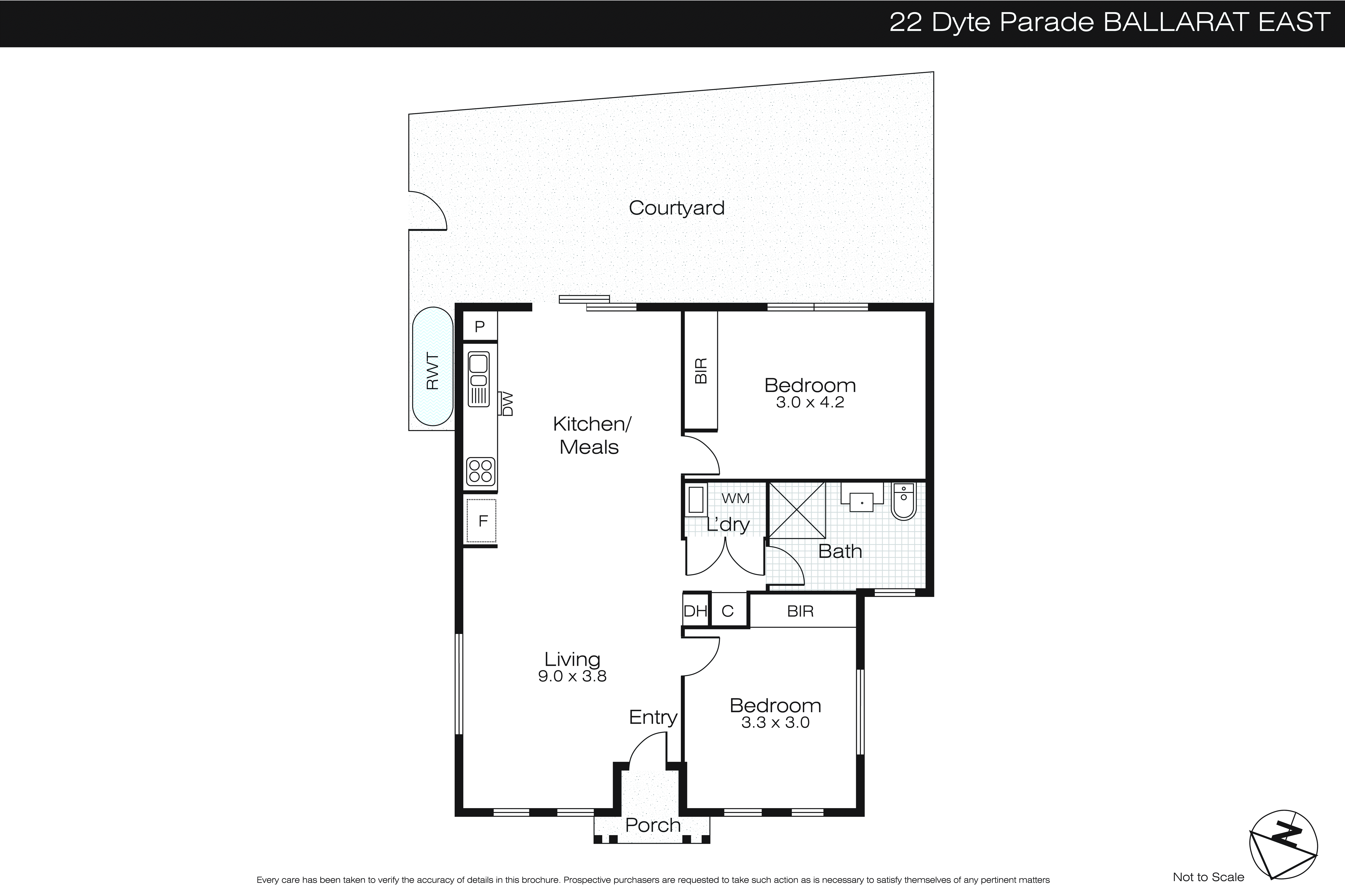 22 Dyte Parade, Ballarat East VIC 3350 - Floorplan