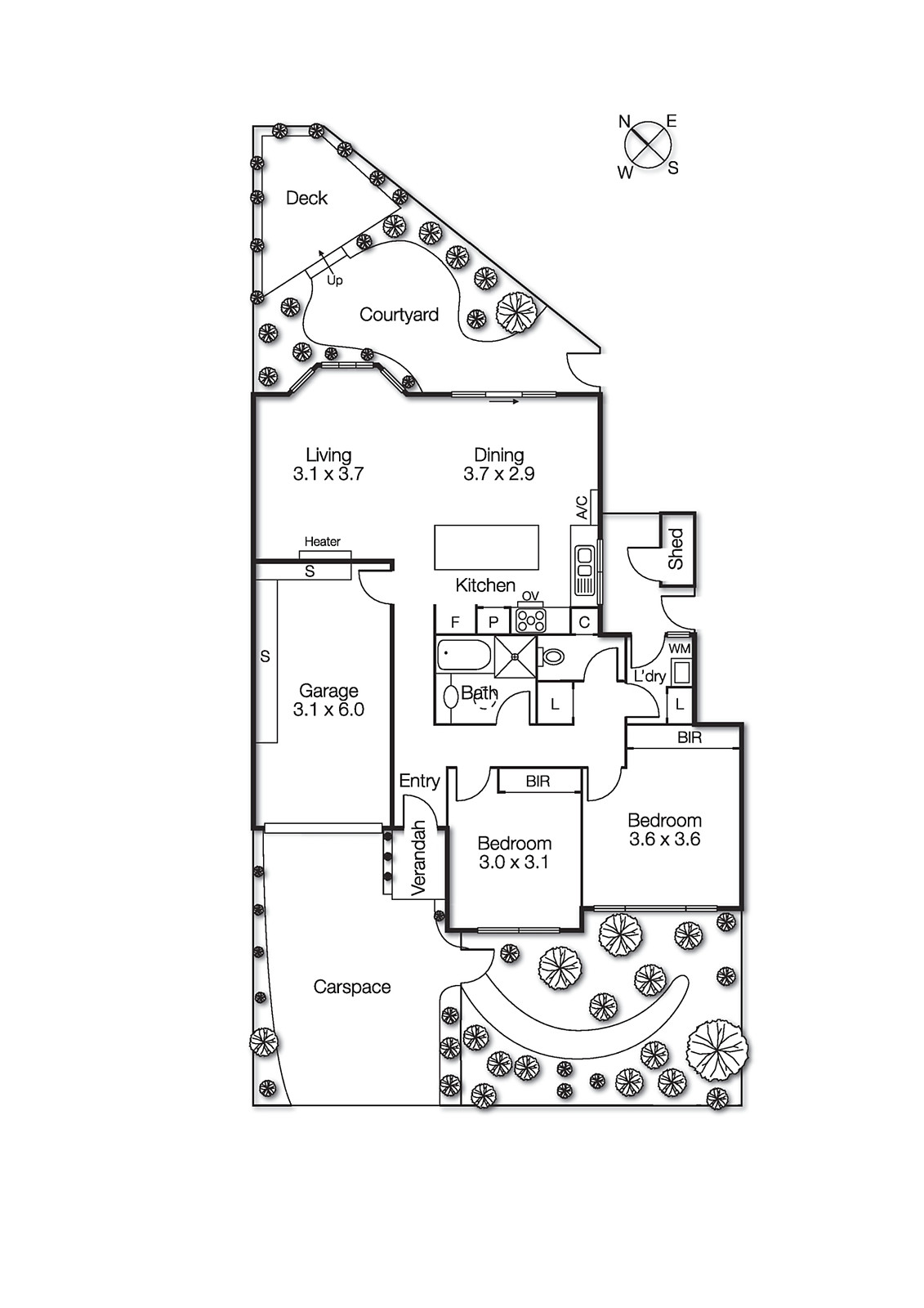 2/2 Flowerdale Road, Hampton East VIC 3188 - Floorplan