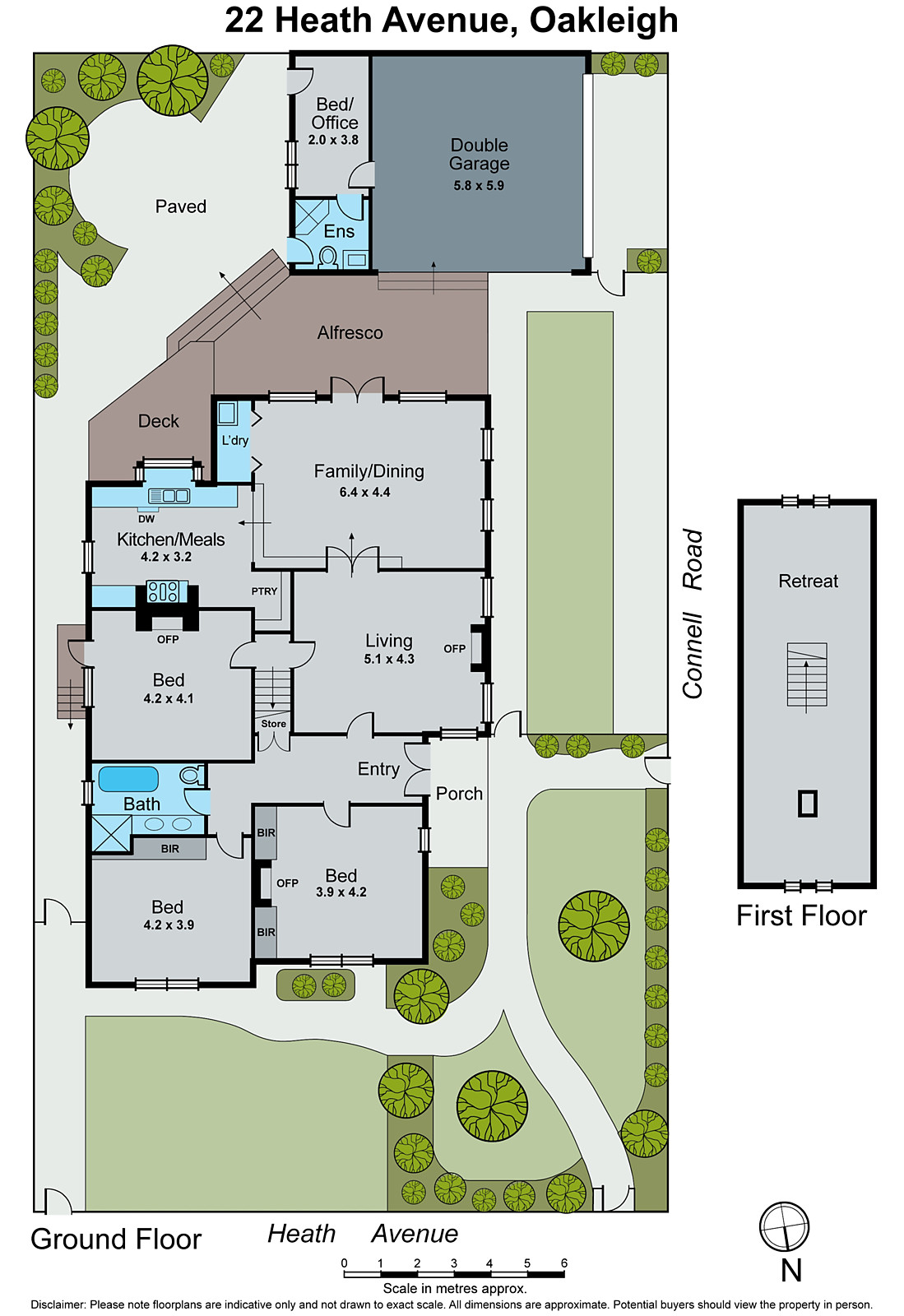 22 Heath Avenue, Oakleigh VIC 3166 - Floorplan