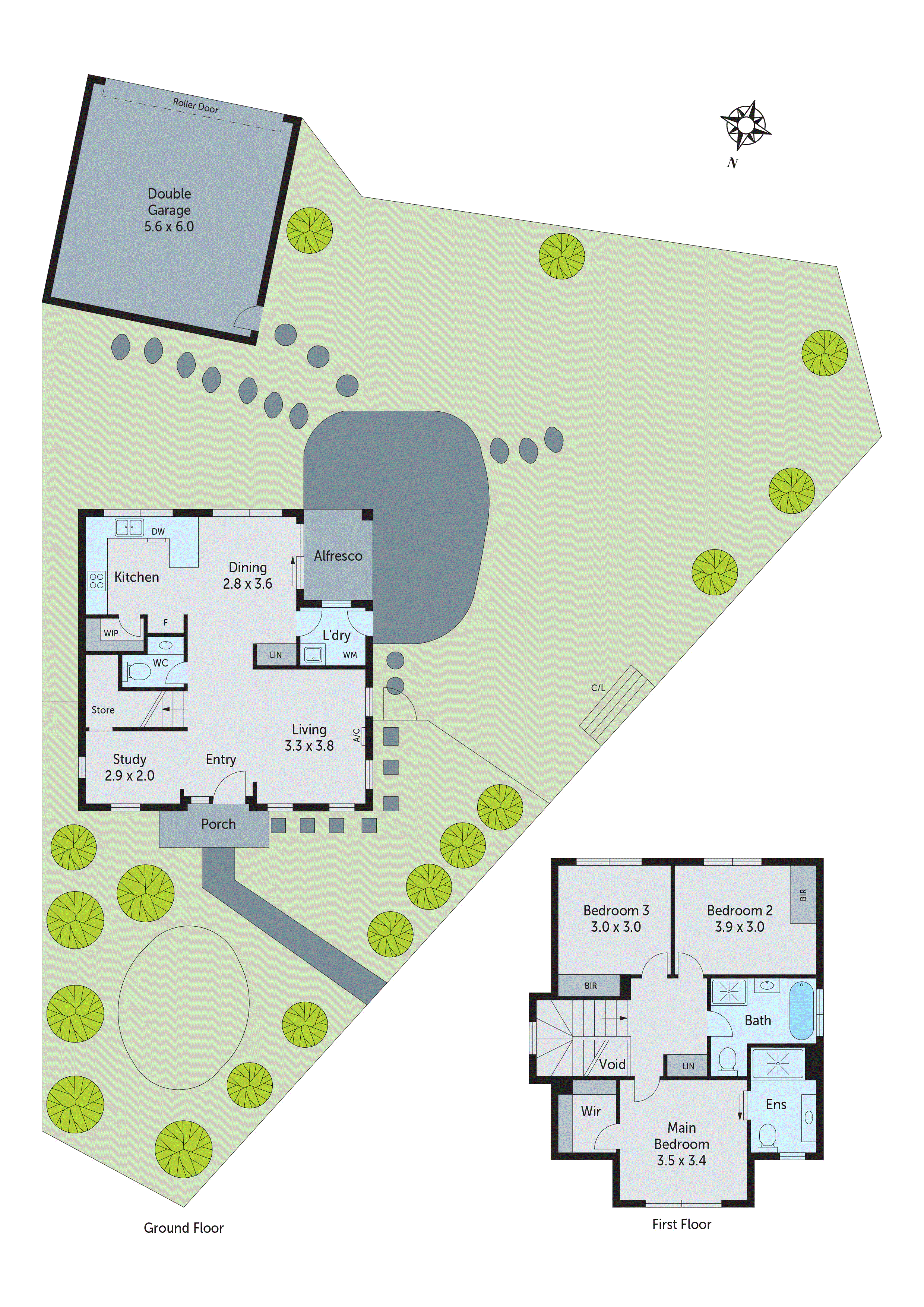 22 Hermosa Lane, Armstrong Creek VIC 3217 - Floorplan