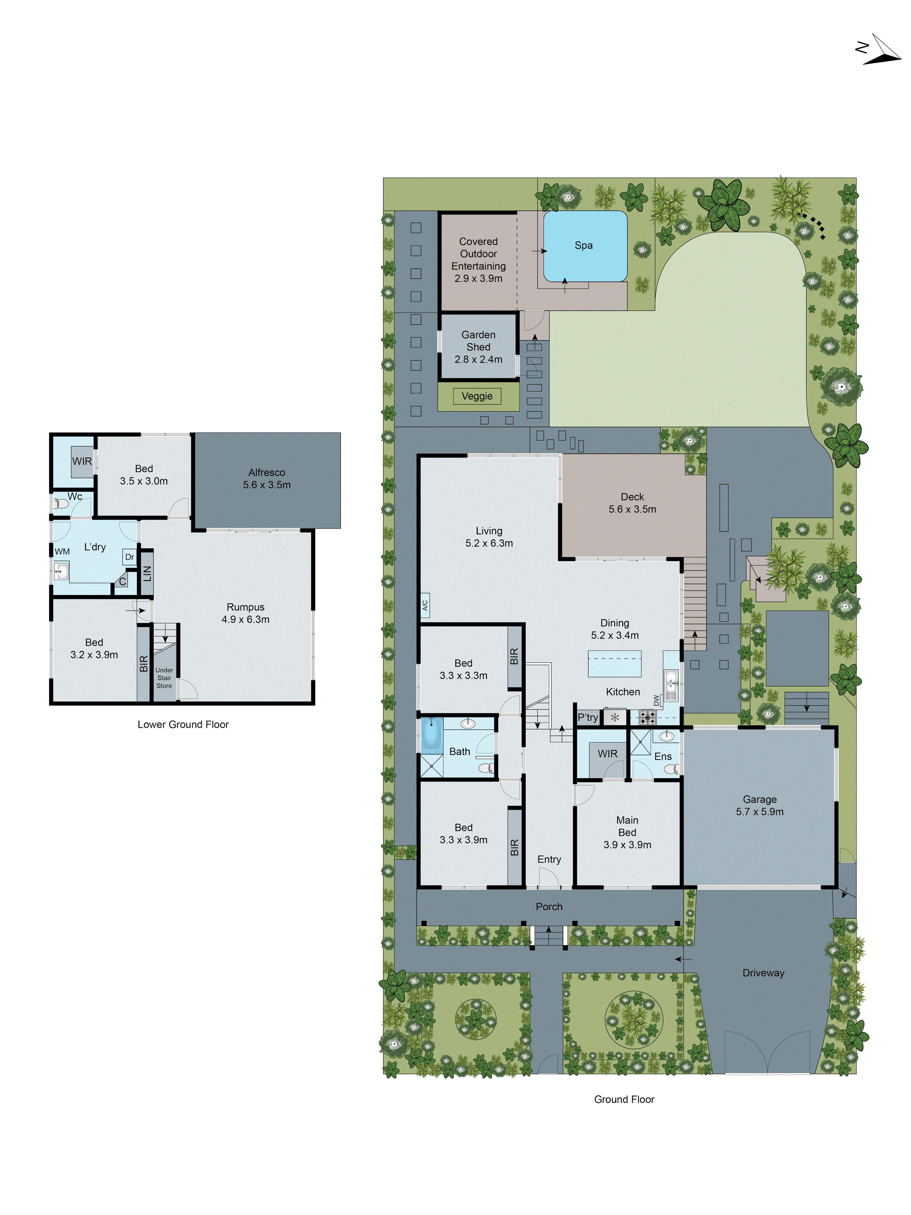 22 Horizon Court, Highton VIC 3216 - Floorplan