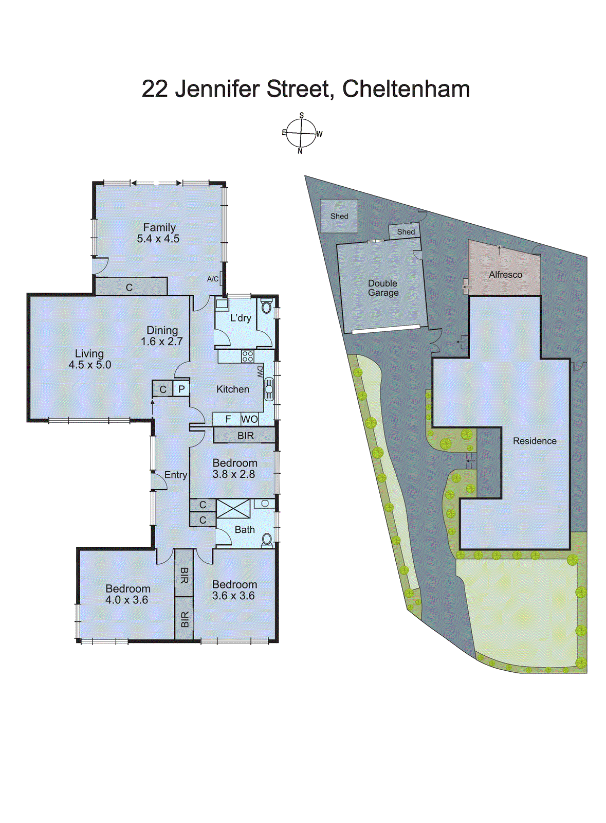 22 Jennifer Street, Cheltenham VIC 3192 - Floorplan