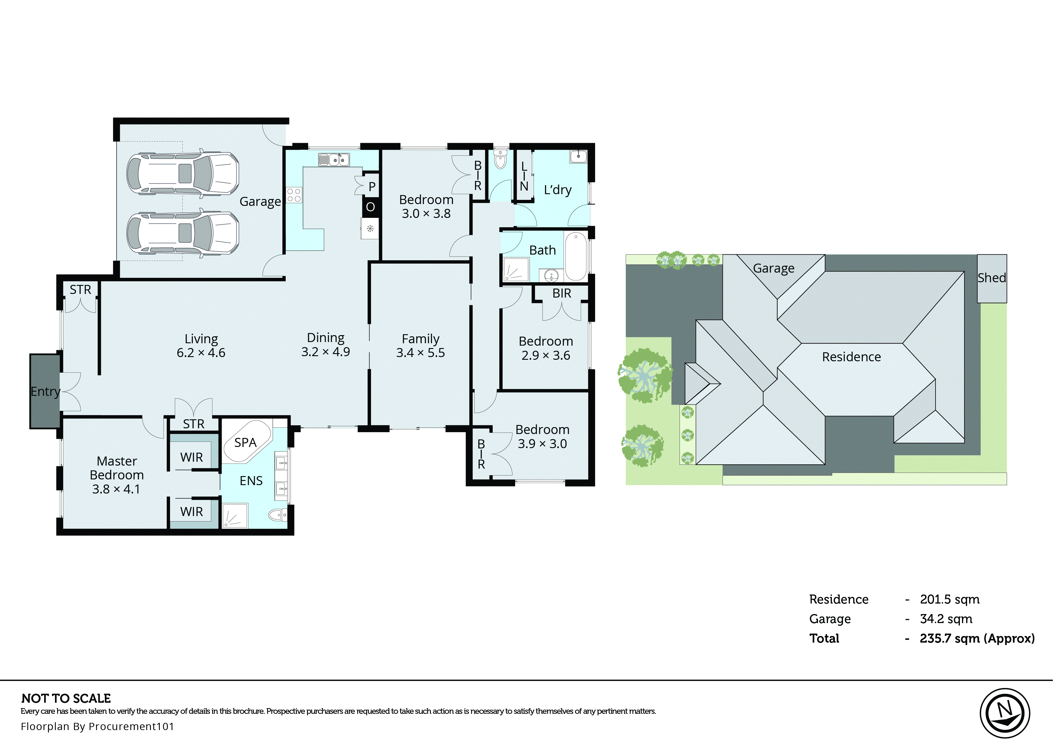 22 Kaimas Way, Dandenong VIC 3175 - Floorplan