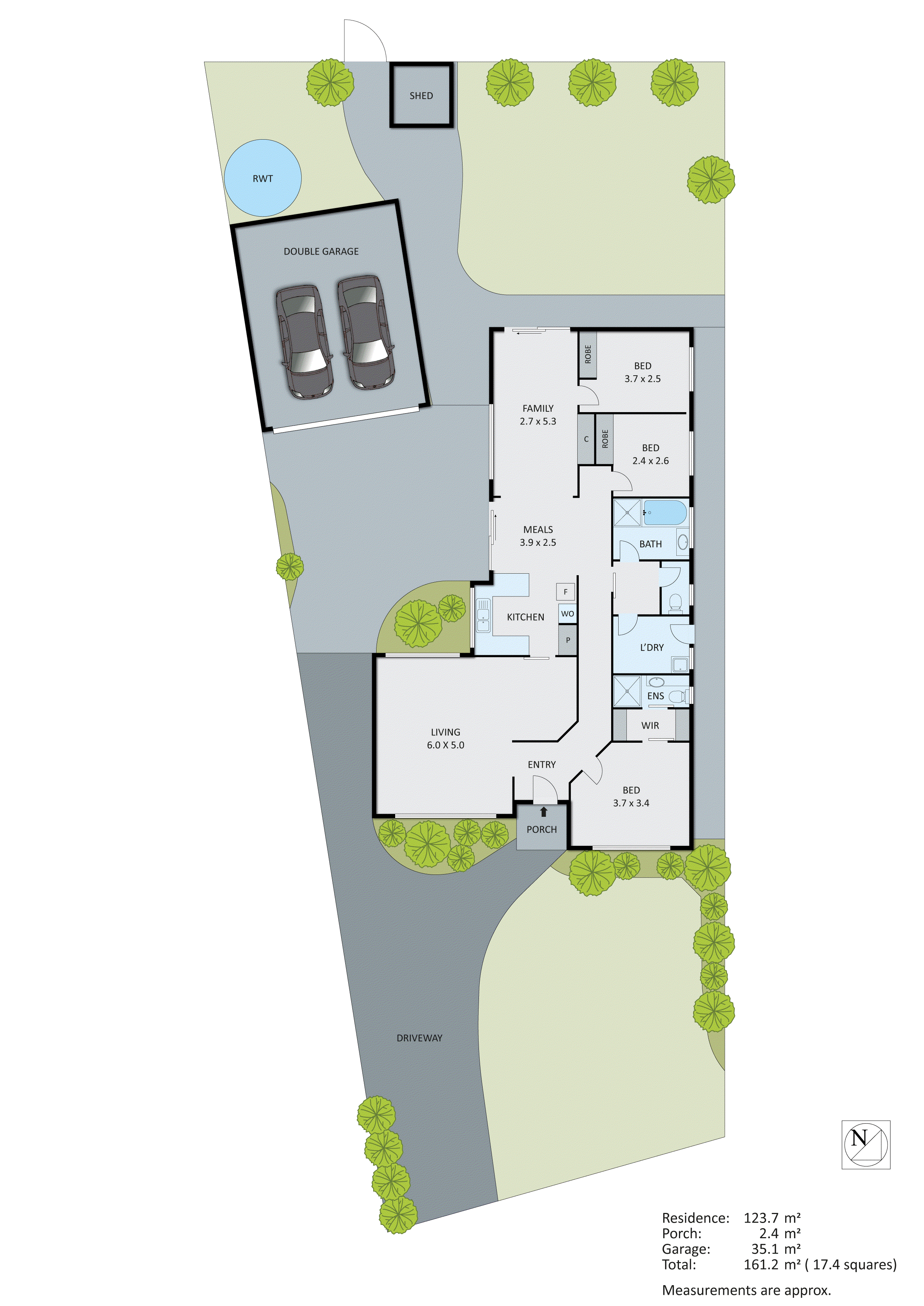 22 Kearney Drive, Aspendale Gardens VIC 3195 - Floorplan