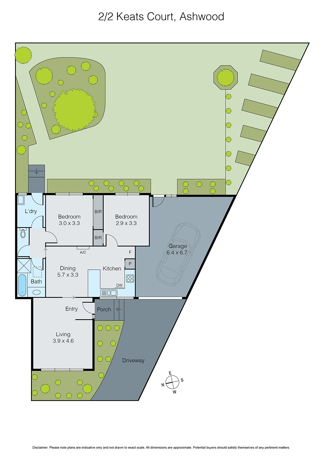 2/2 Keats Court, Ashwood VIC 3147 - Floorplan