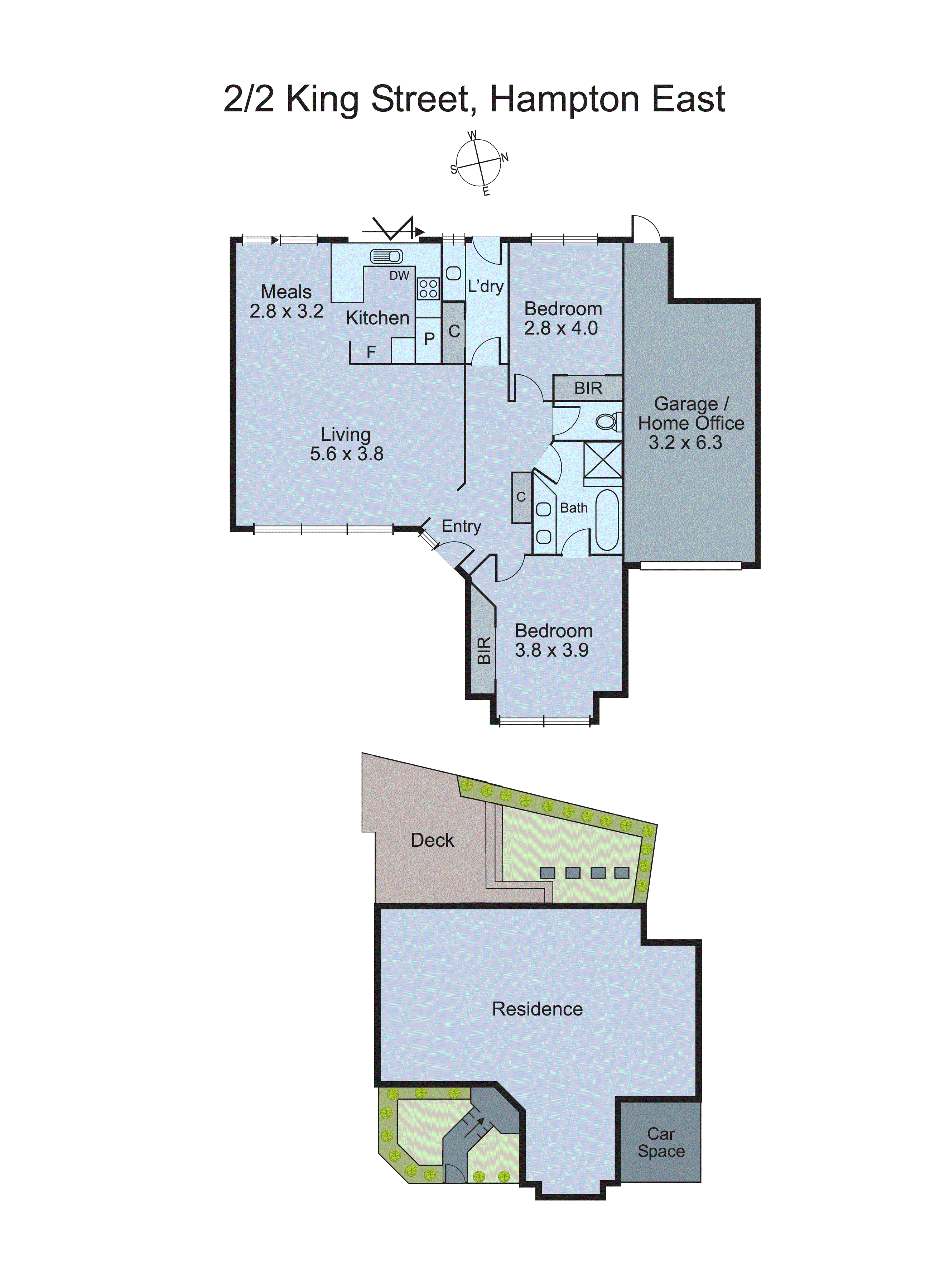 2/2 King Street, Hampton East VIC 3188 - Floorplan
