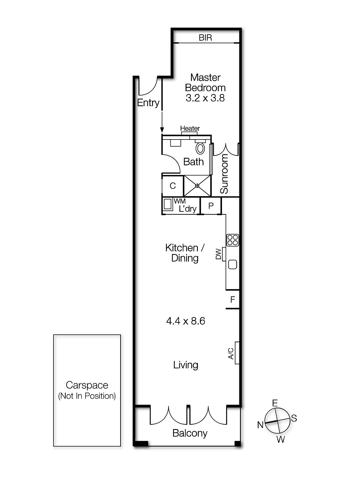 2/2 King Street, Prahran VIC 3181 - Floorplan