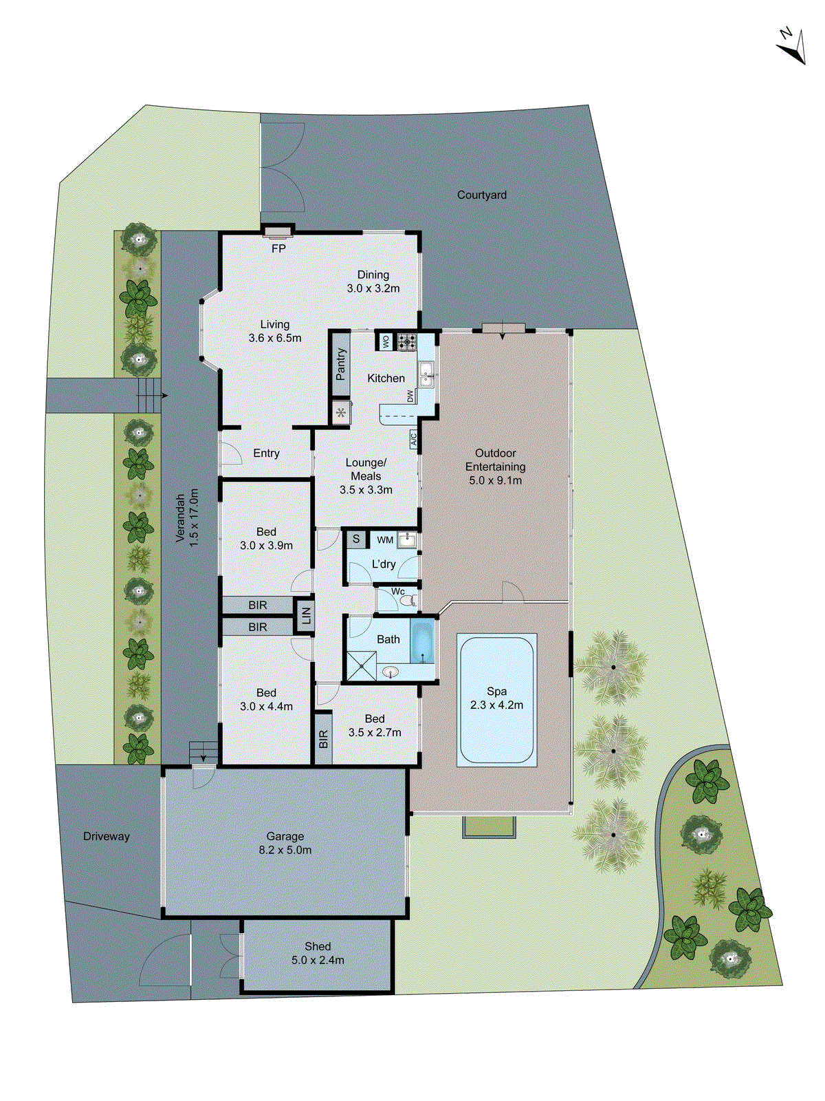 22 Lansdowne Court, Grovedale VIC 3216 - Floorplan