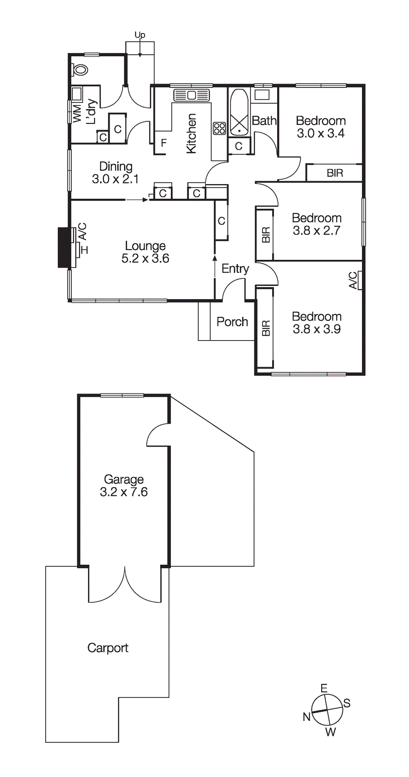 22 Lansell Avenue, Highett VIC 3190 - Floorplan
