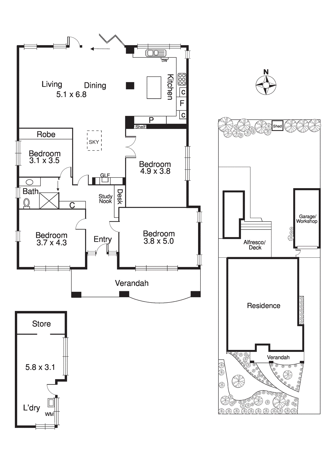 22 Lawrance Street, Murrumbeena VIC 3163 - Floorplan