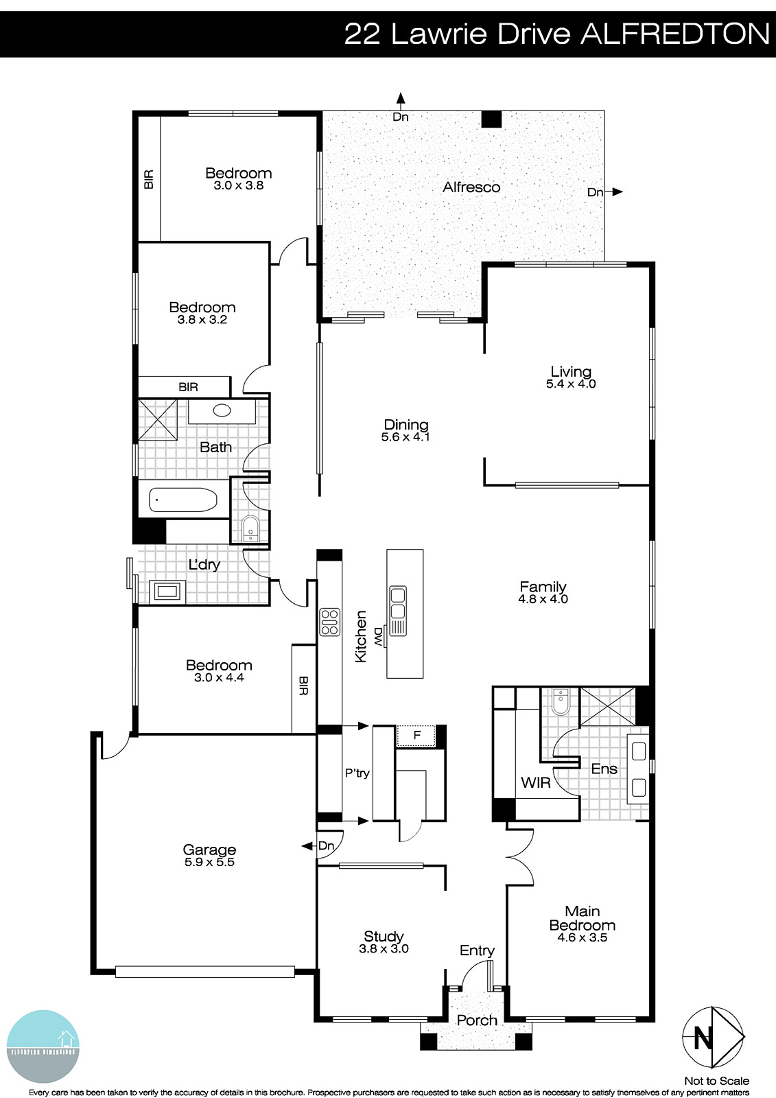 22 Lawrie Drive, Alfredton VIC 3350 - Floorplan