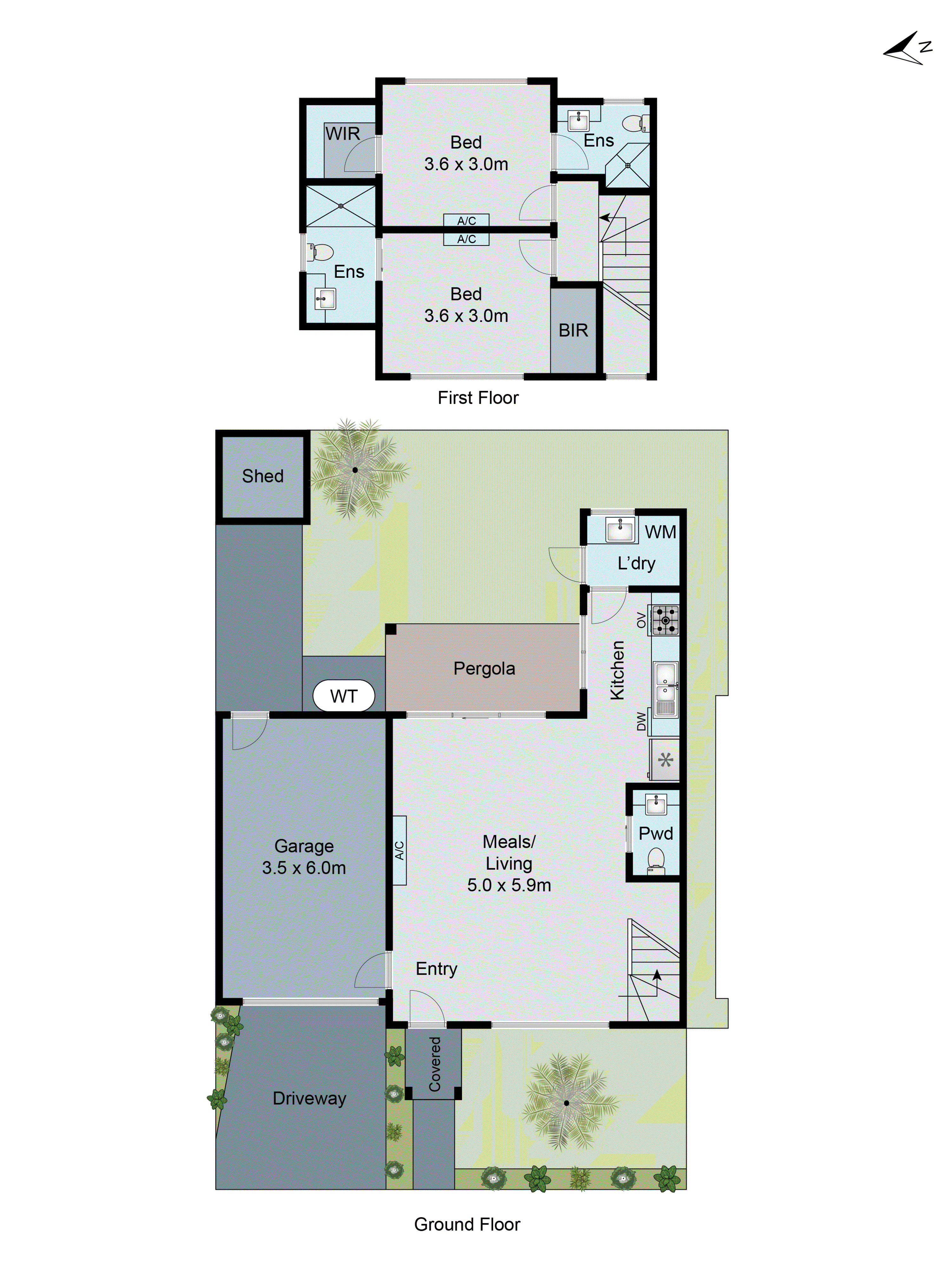 2/2 Lehem Avenue, Oakleigh South VIC 3167 - Floorplan