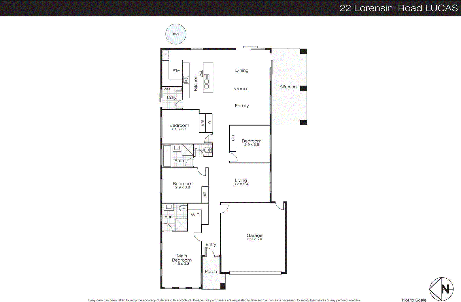 22 Lorensini Road, Lucas VIC 3350 - Floorplan