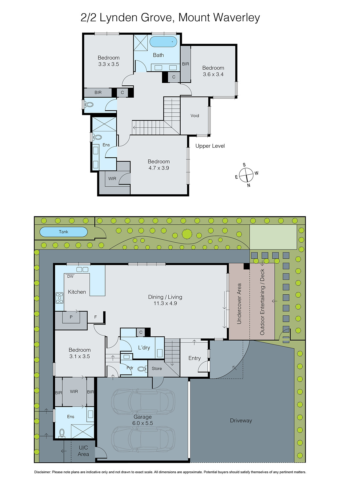 2/2 Lynden Grove, Mount Waverley VIC 3149 - Floorplan