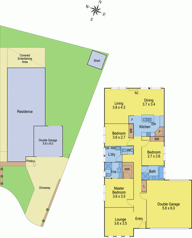 22 Mandela Court, ST ALBANS PARK VIC 3219 - Floorplan