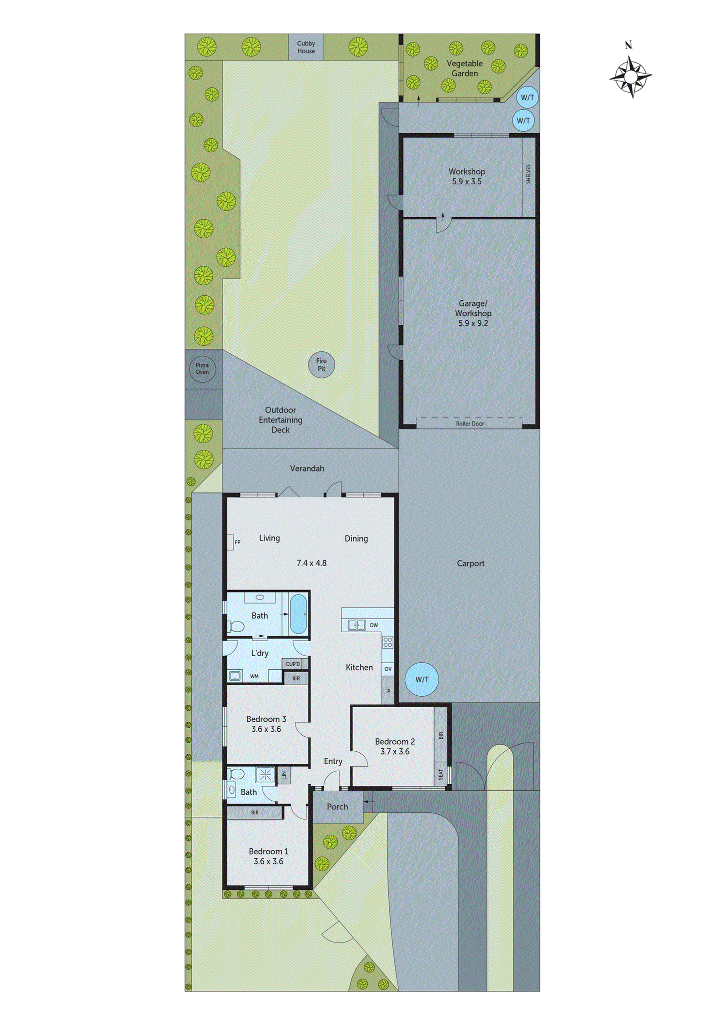 22 Marjorie Avenue, Belmont VIC 3216 - Floorplan