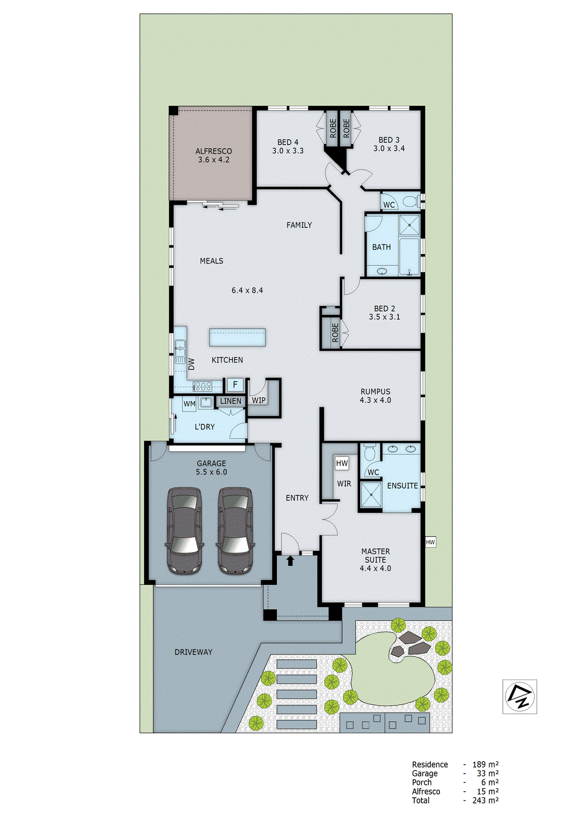 22 Maxfield Road, Keysborough VIC 3173 - Floorplan