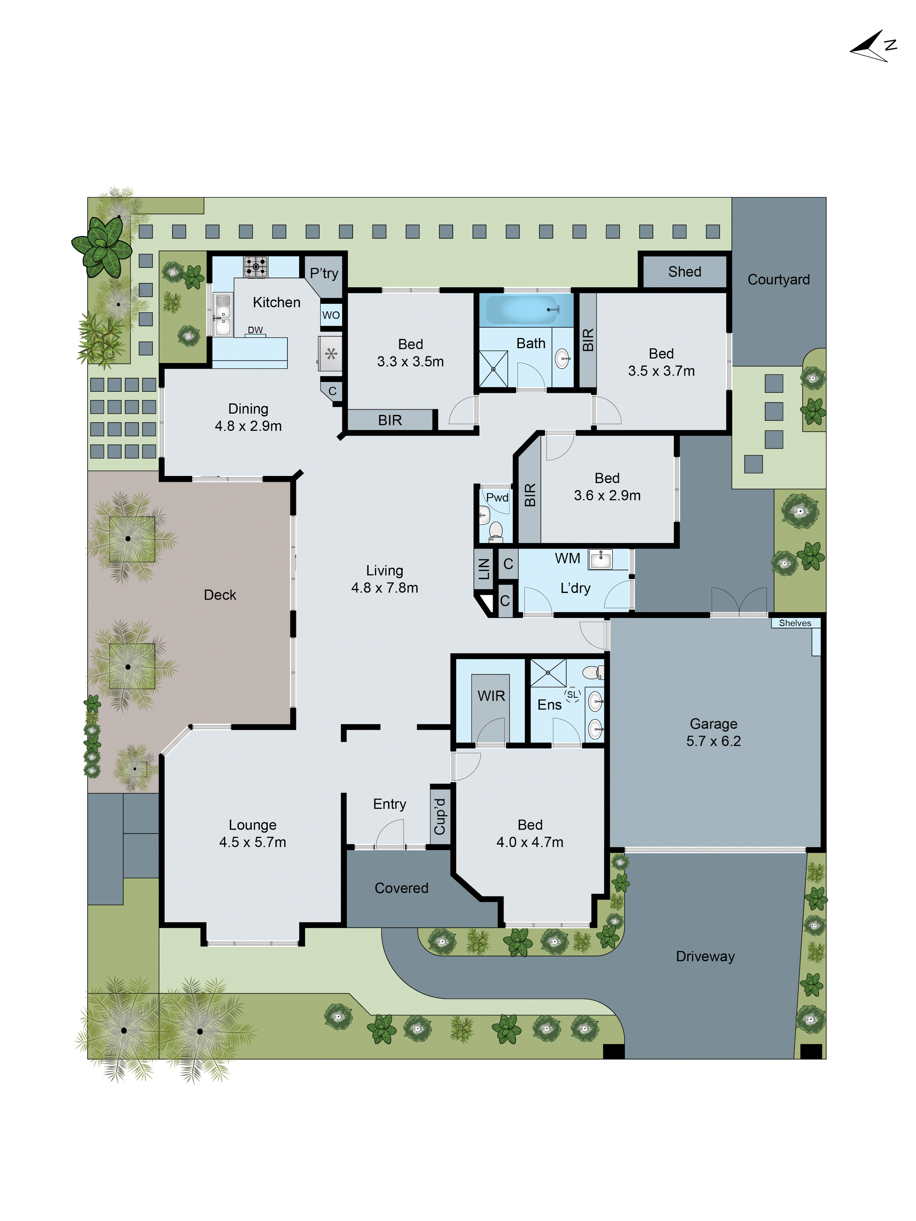 2/2 Mclochlan Street, Mount Waverley VIC 3149 - Floorplan