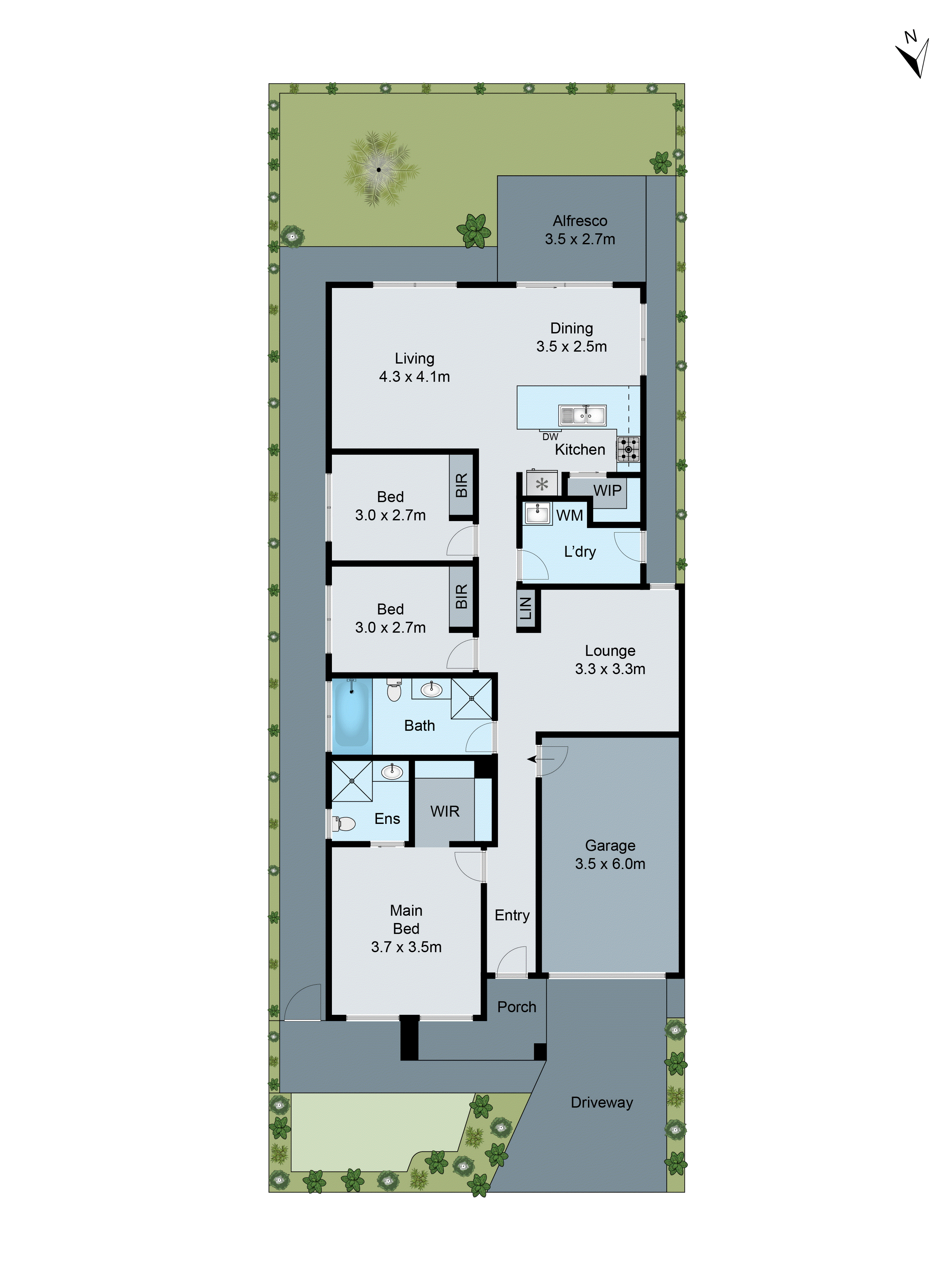 22 Meereen Street, Charlemont VIC 3217 - Floorplan