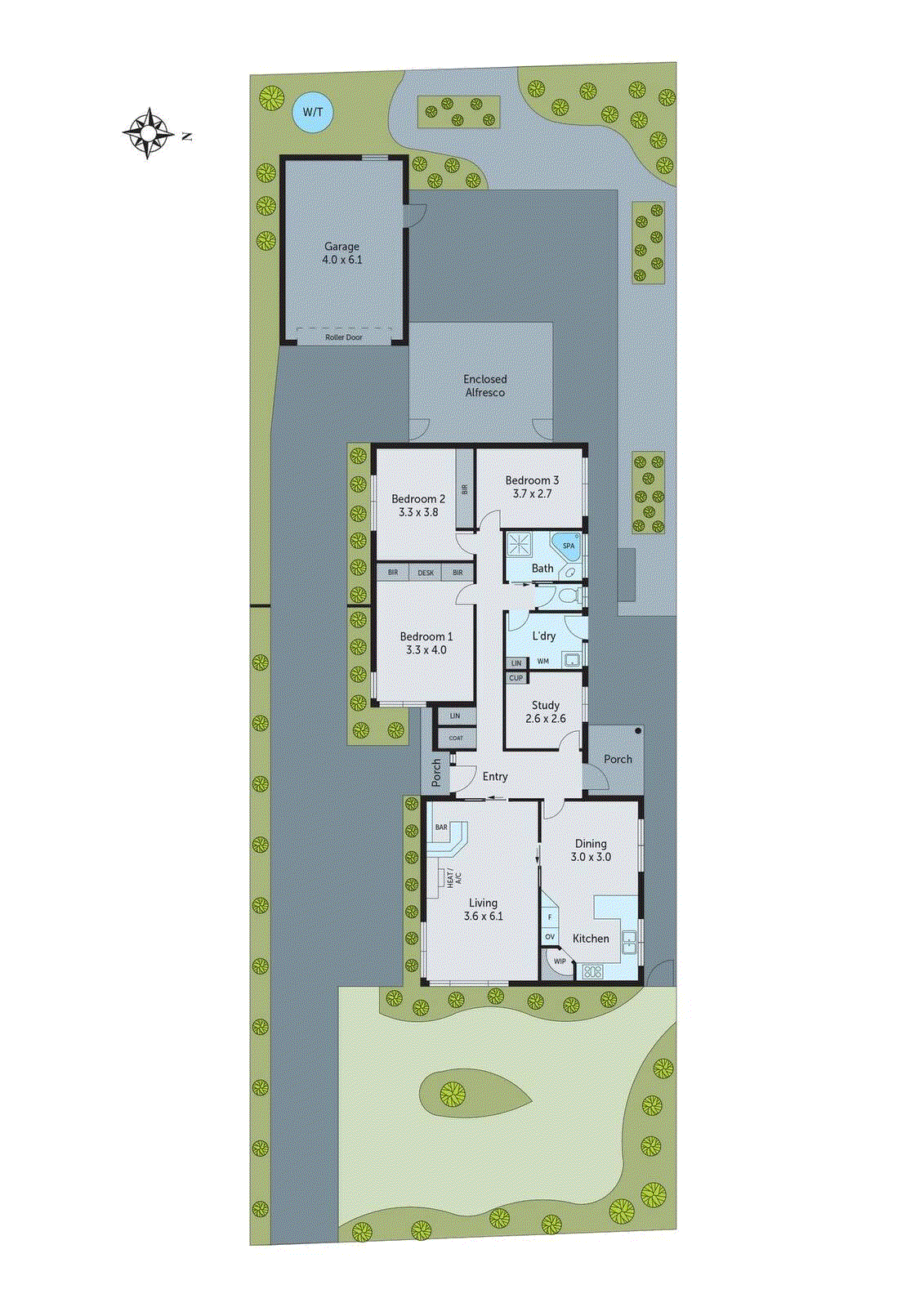 22 Merlin Crescent, Corio VIC 3214 - Floorplan