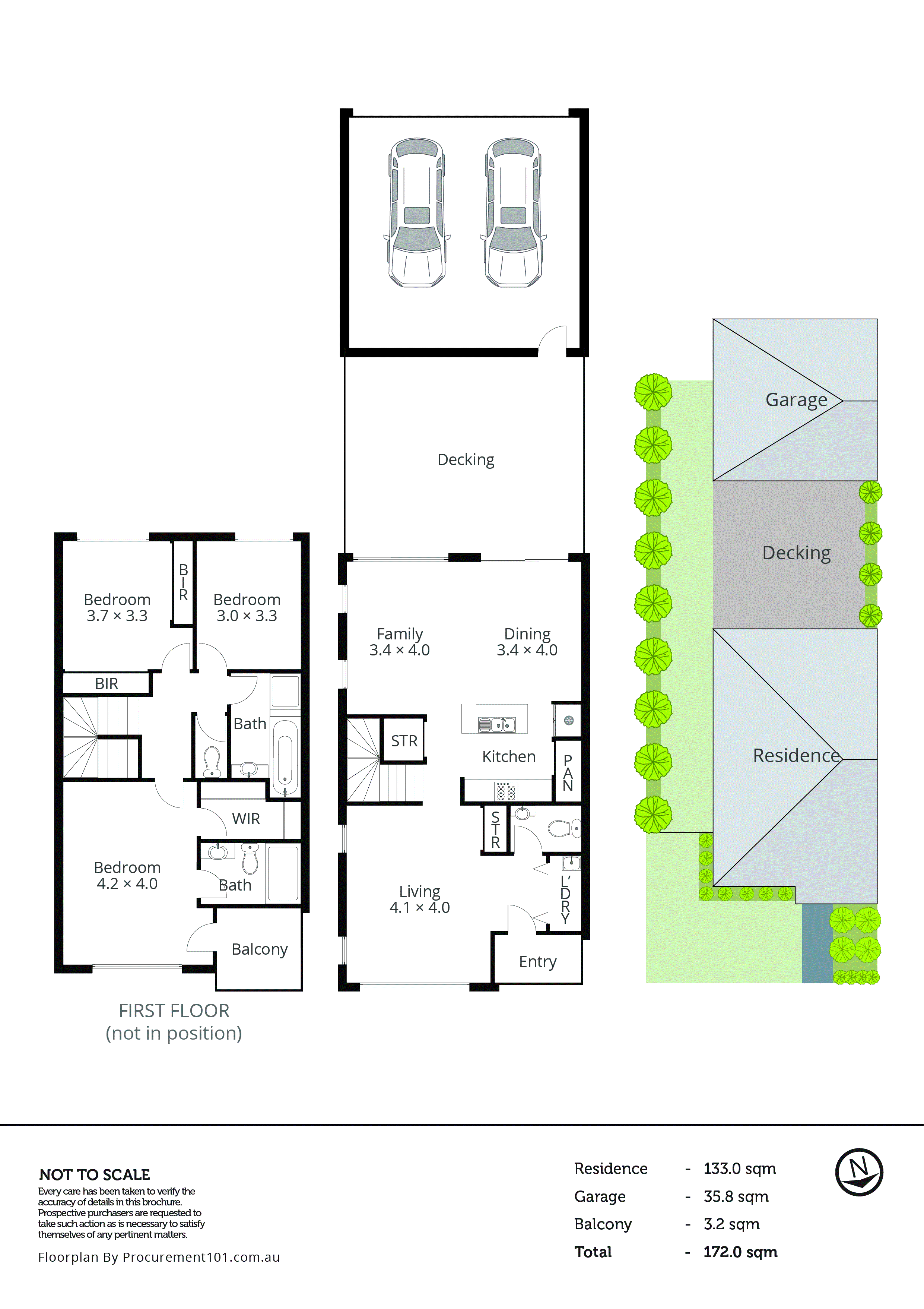 22 Minot Court, Keysborough VIC 3173 - Floorplan