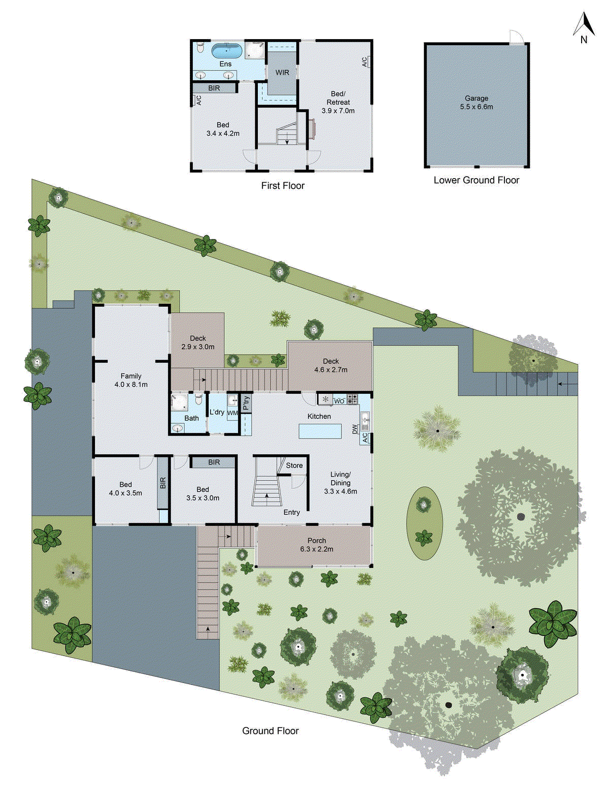 22 Montpellier Drive, Highton VIC 3216 - Floorplan