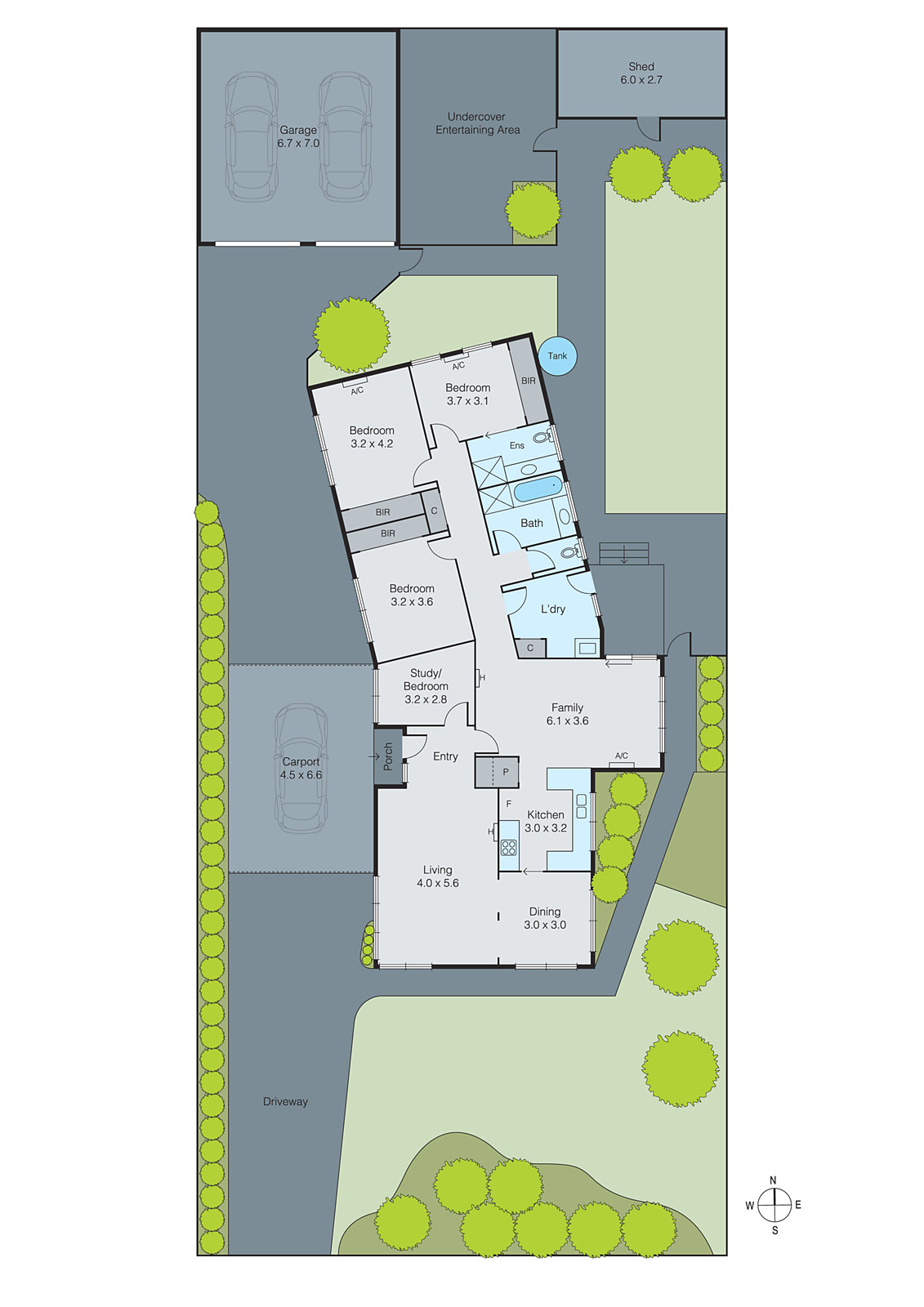 22 Moruya Drive, Grovedale VIC 3216 - Floorplan