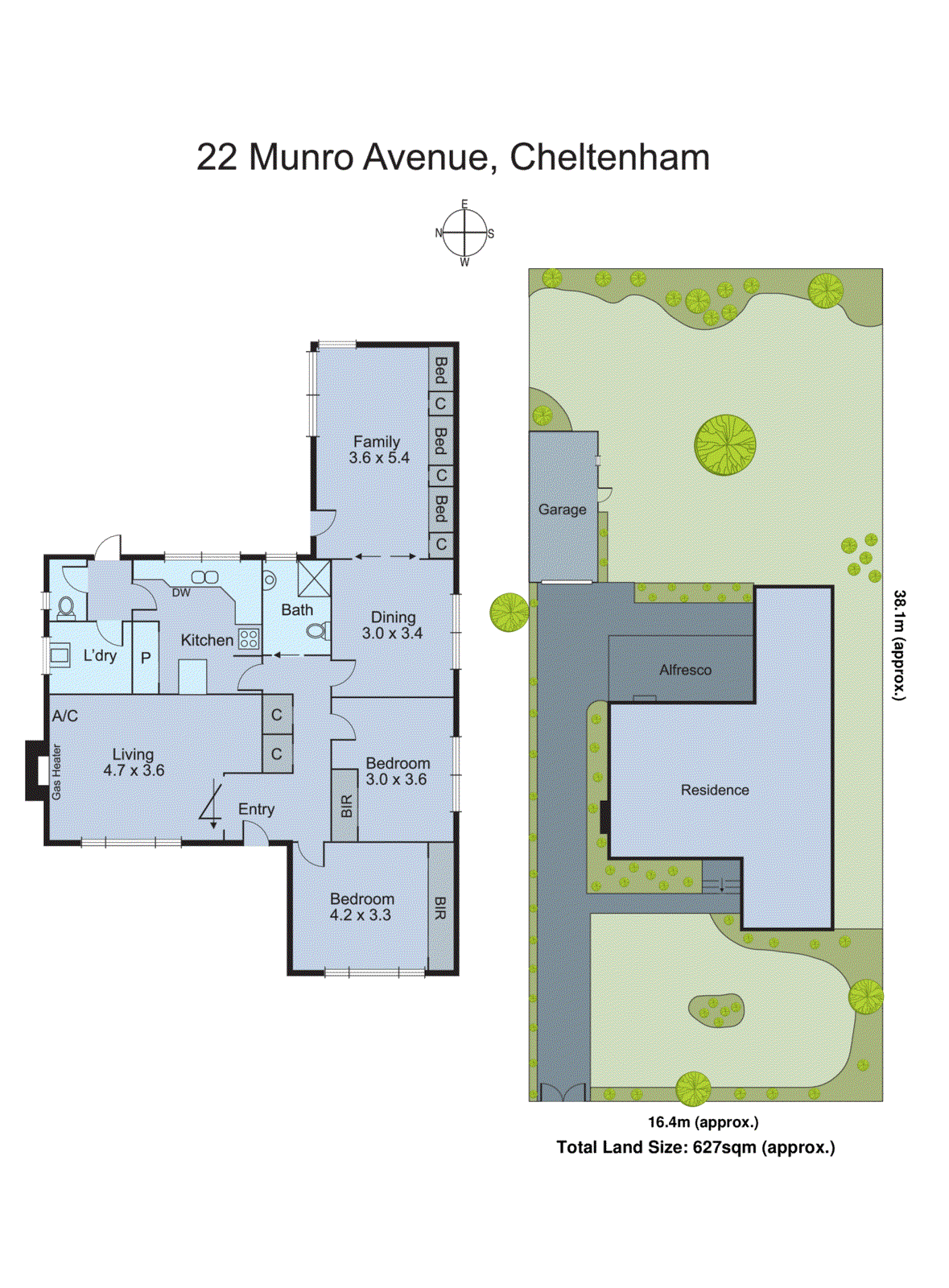 22 Munro Avenue, Cheltenham VIC 3192 - Floorplan