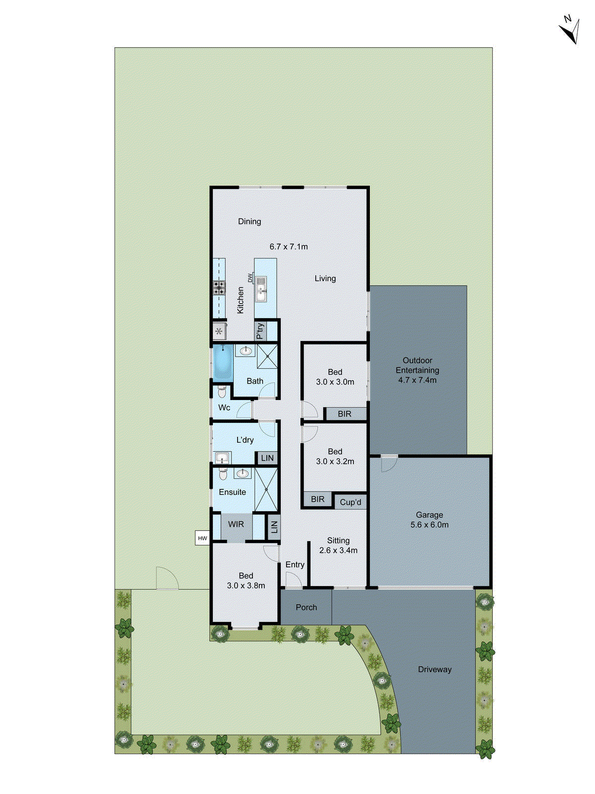 22 Muscovy Drive, Grovedale VIC 3216 - Floorplan