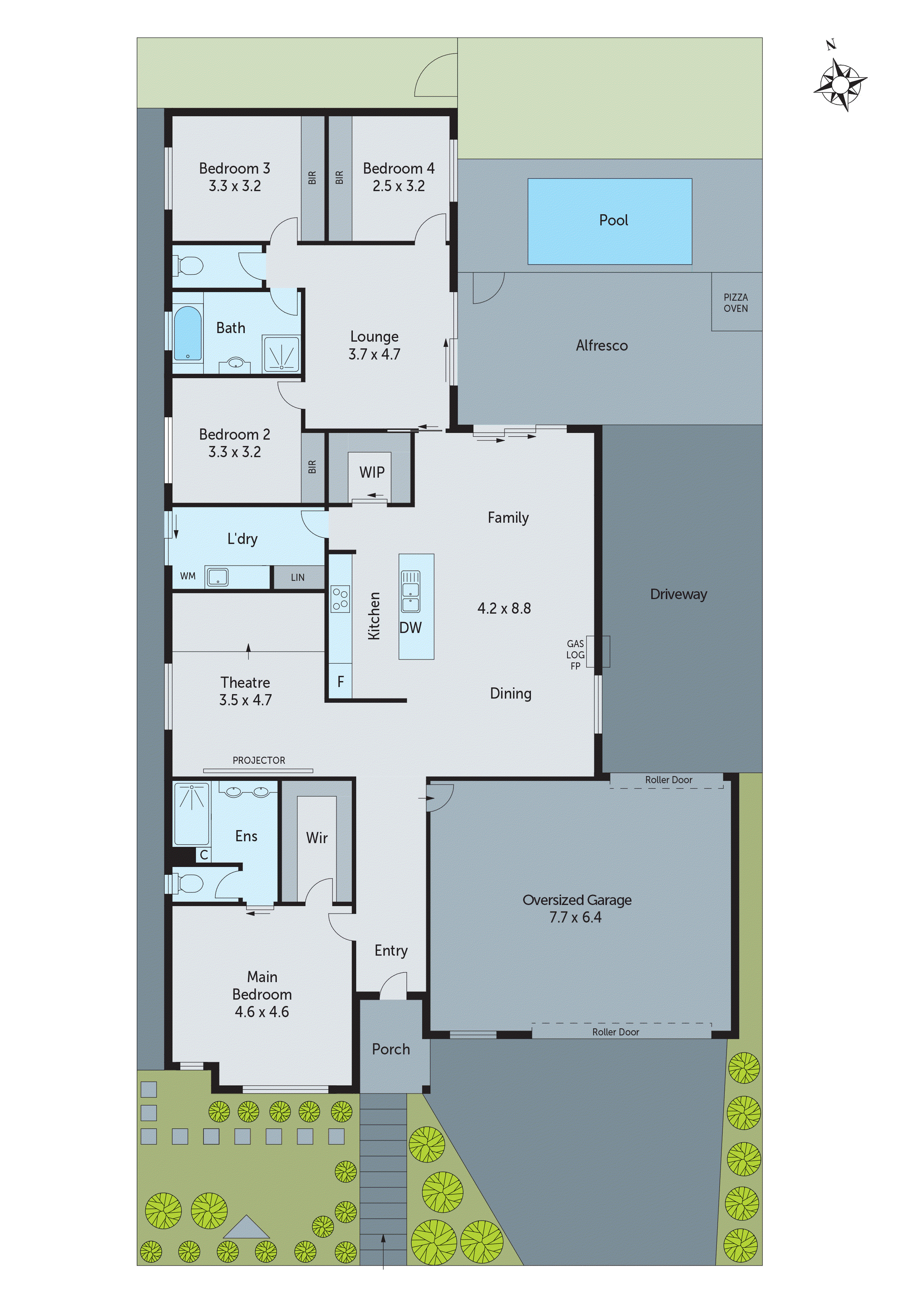 22 Noosa Circuit, Armstrong Creek VIC 3217 - Floorplan