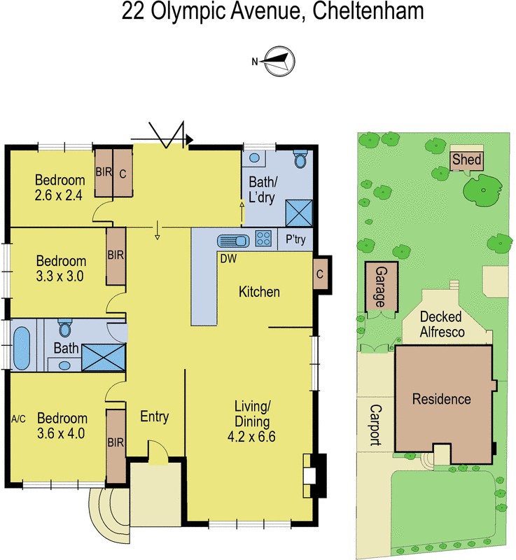 22 Olympic Avenue, Cheltenham VIC 3192 - Floorplan