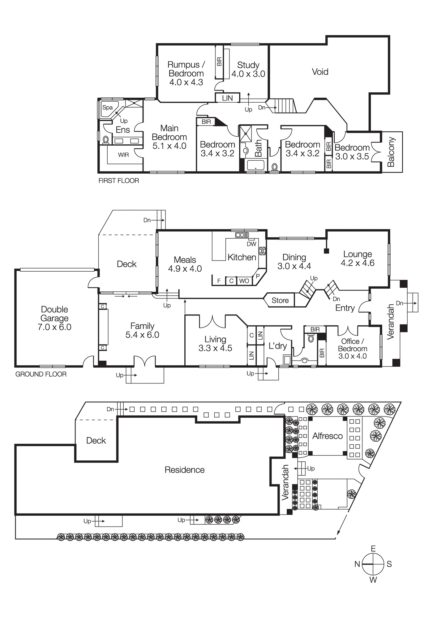 22 Outer Crescent, Brighton VIC 3186 - Floorplan