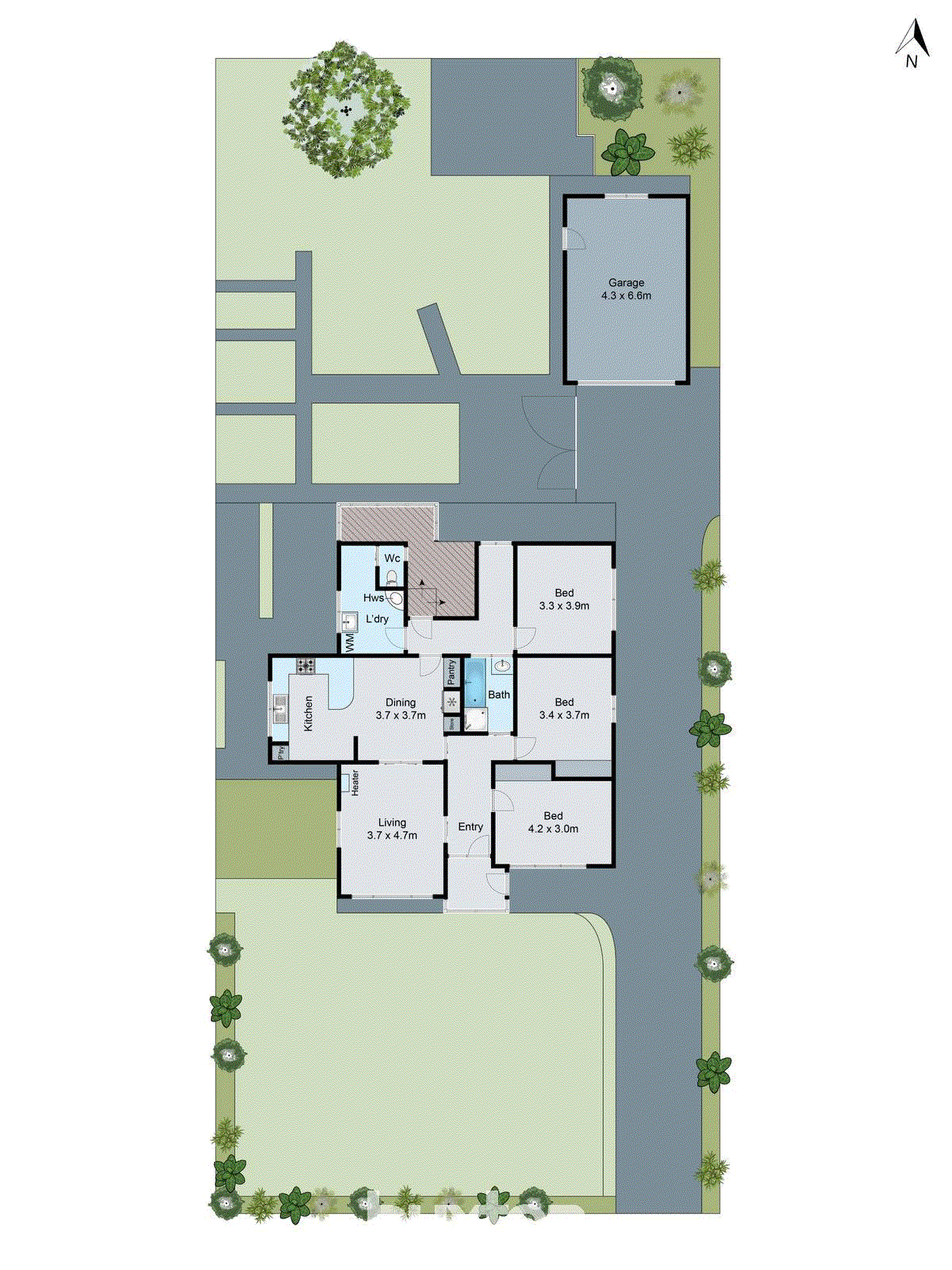 22 Panorama Road, Herne Hill VIC 3218 - Floorplan