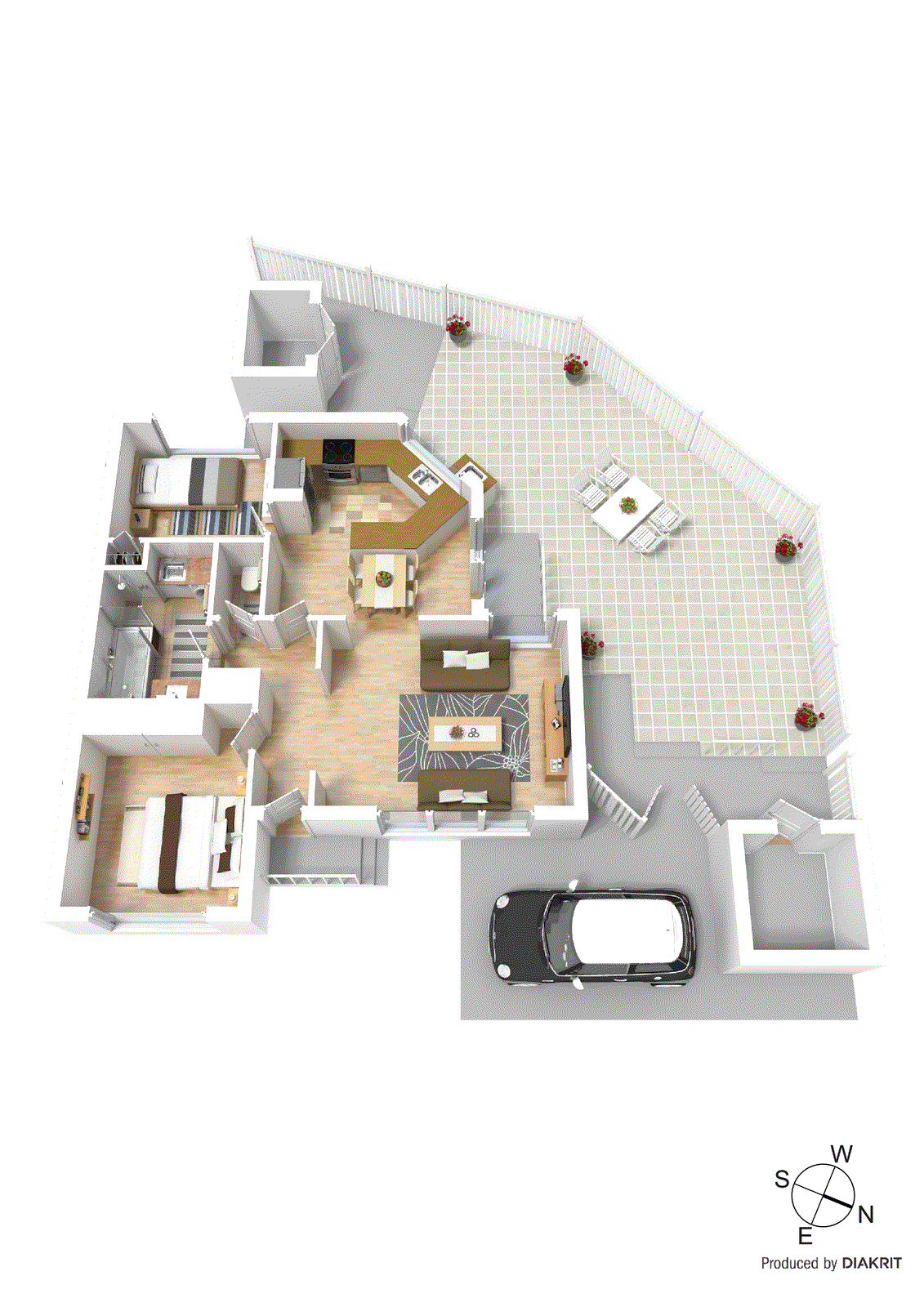 2/2 Paringa Court, Chadstone VIC 3148 - Floorplan