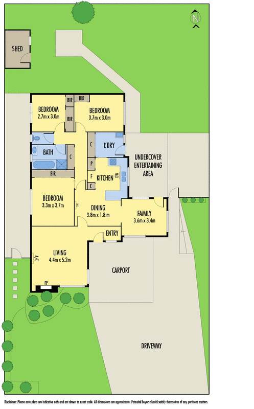22 Patonga Crescent, Grovedale VIC 3216 - Floorplan