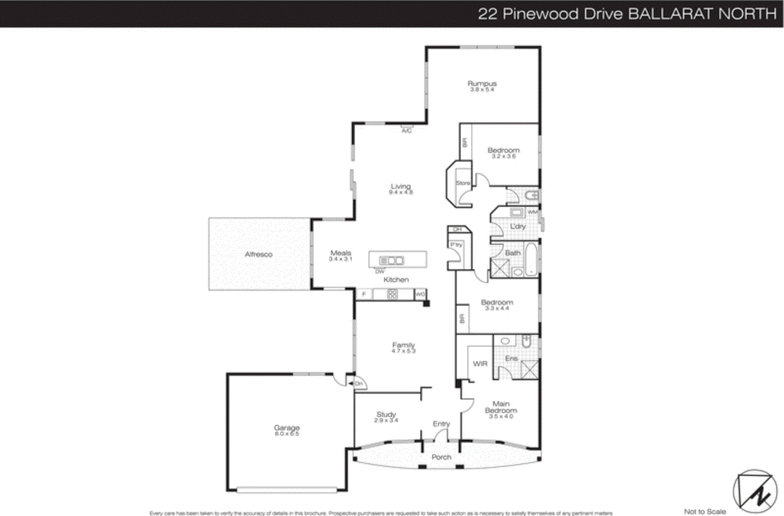 22 Pinewood Drive, Ballarat North VIC 3350 - Floorplan