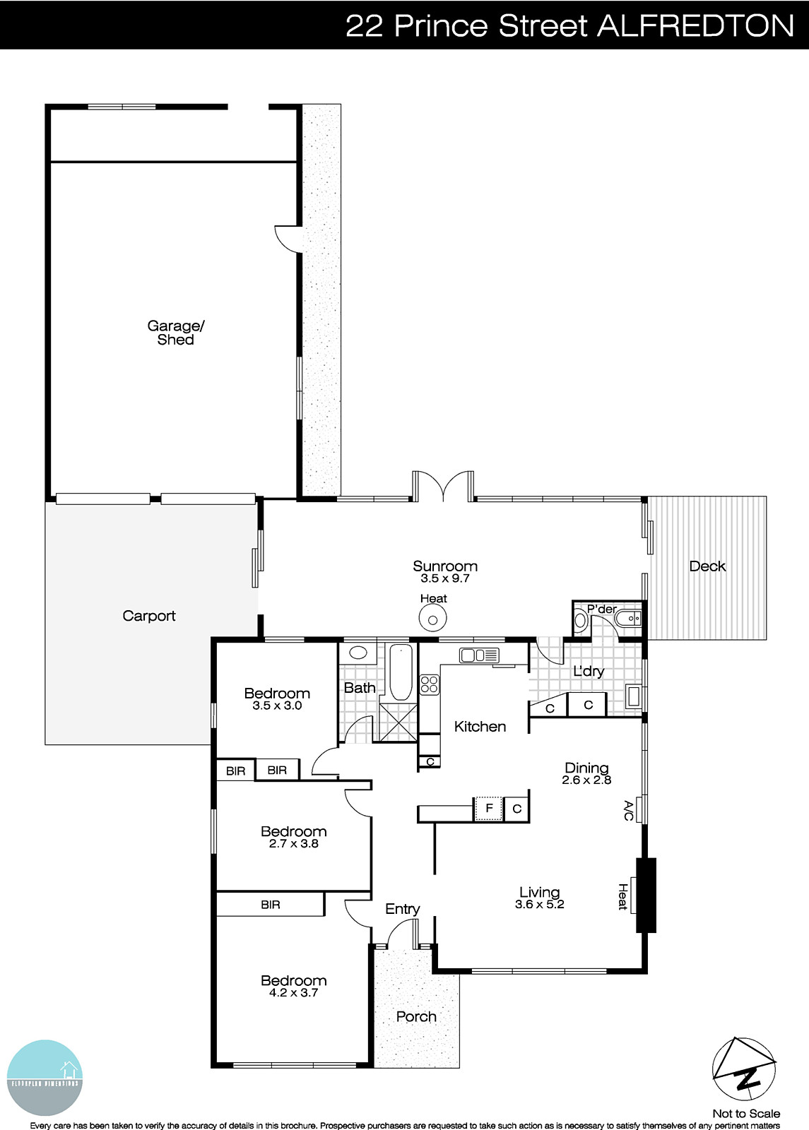 22 Prince Street, Alfredton VIC 3350 - Floorplan