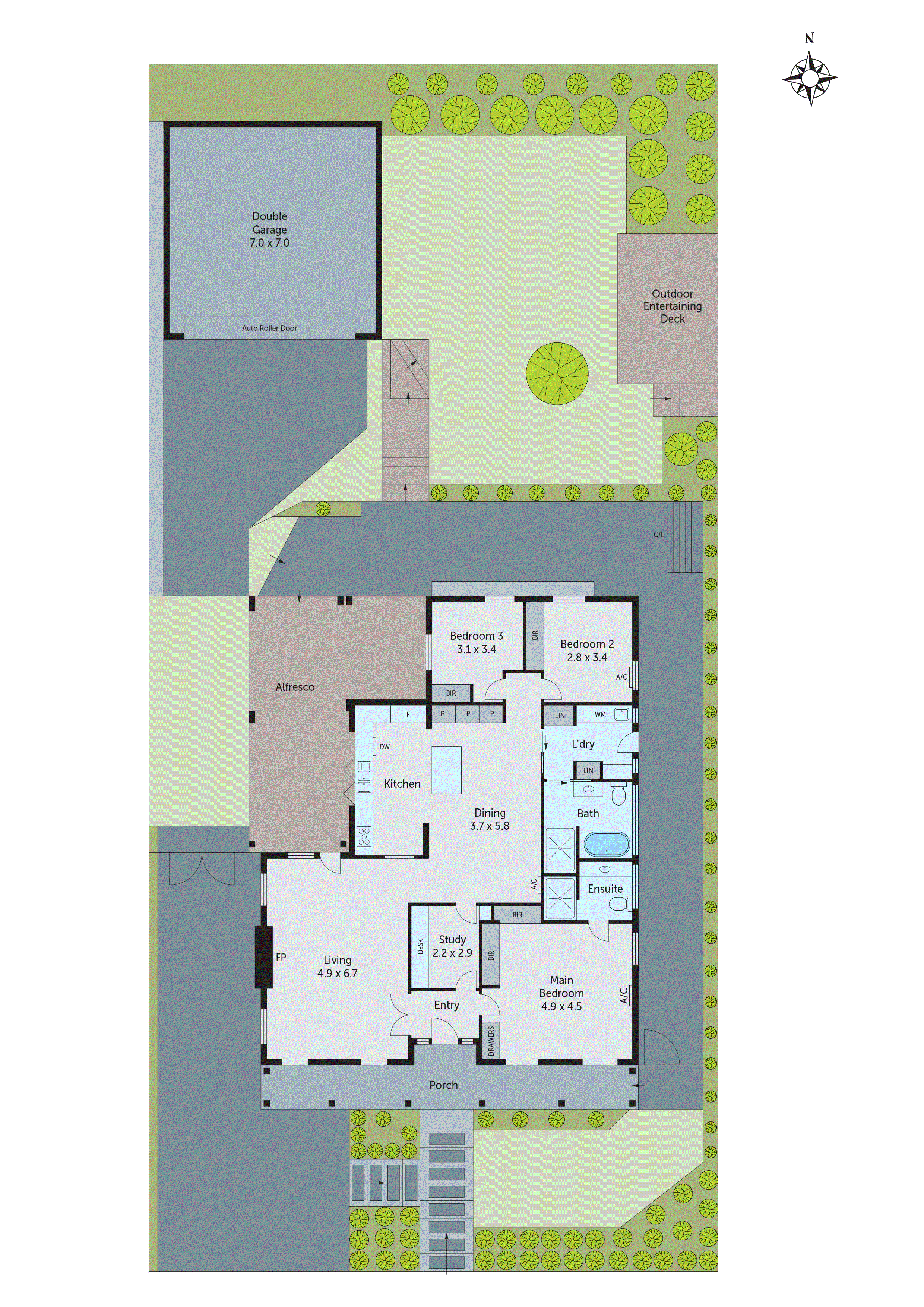 22 Queens Park Road, Newtown VIC 3220 - Floorplan