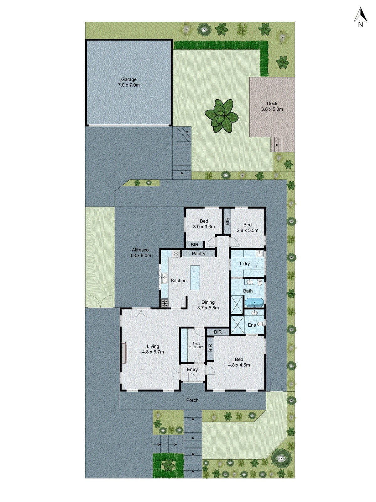 22 Queens Park Road, Newtown VIC 3220 - Floorplan