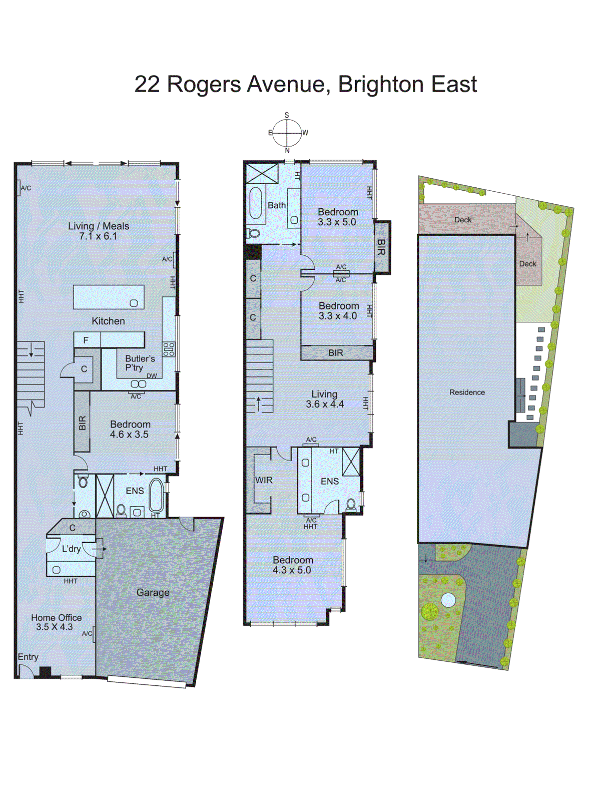 22 Rogers Avenue, Brighton East VIC 3187 - Floorplan