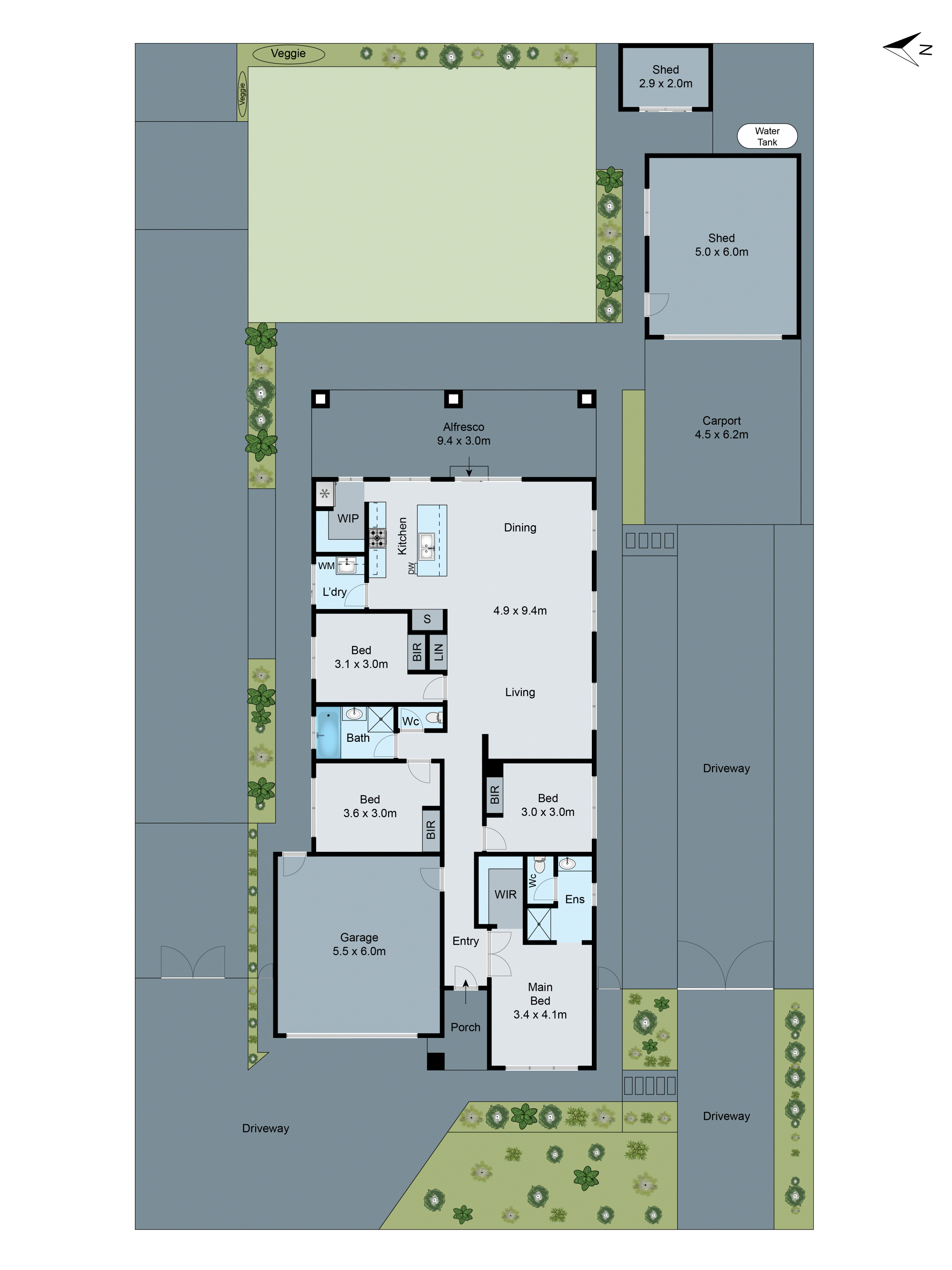 22 Rowley Drive, Winchelsea VIC 3241 - Floorplan