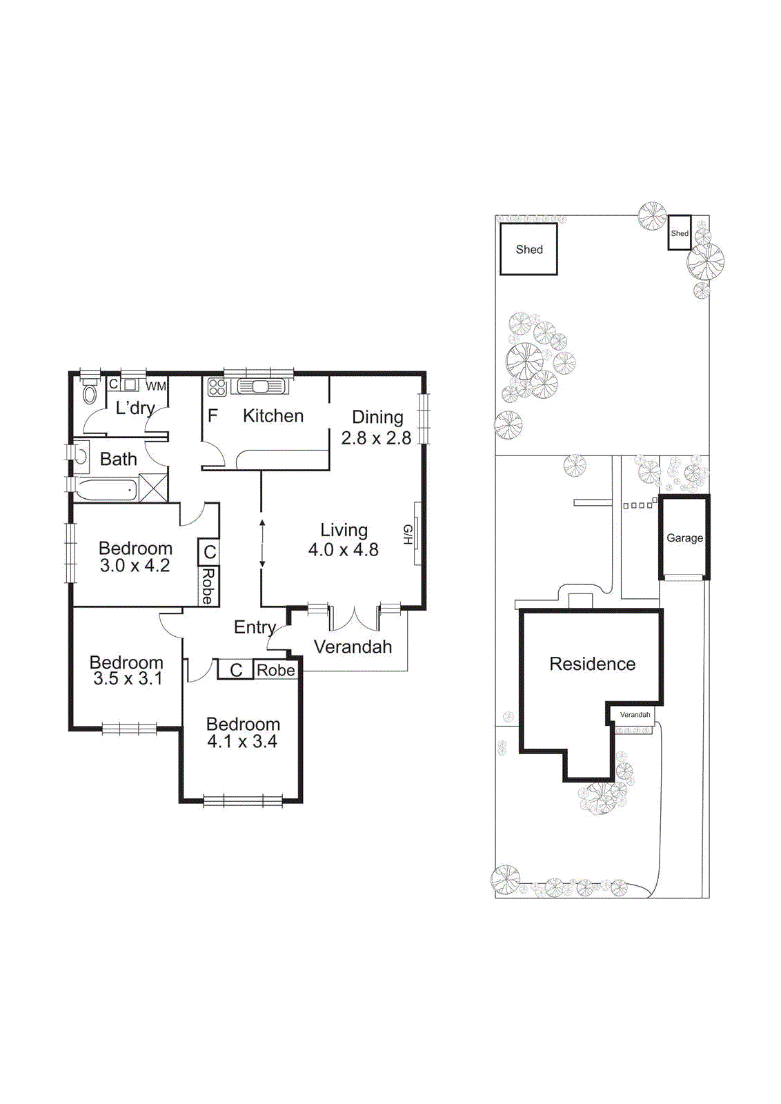 22 Sandford Street, Highett VIC 3190 - Floorplan