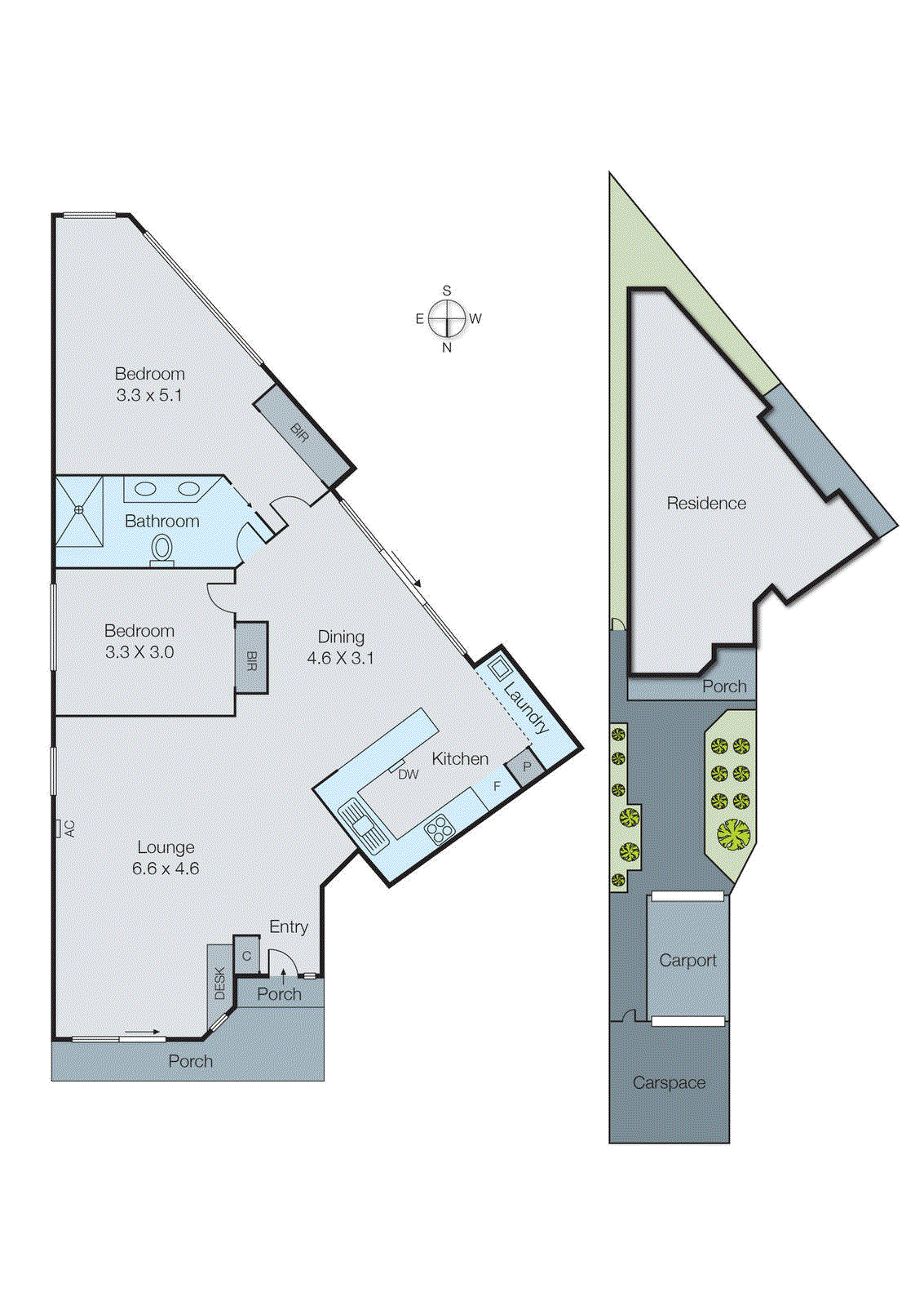 2/2 Sandford Street, Highett VIC 3190 - Floorplan