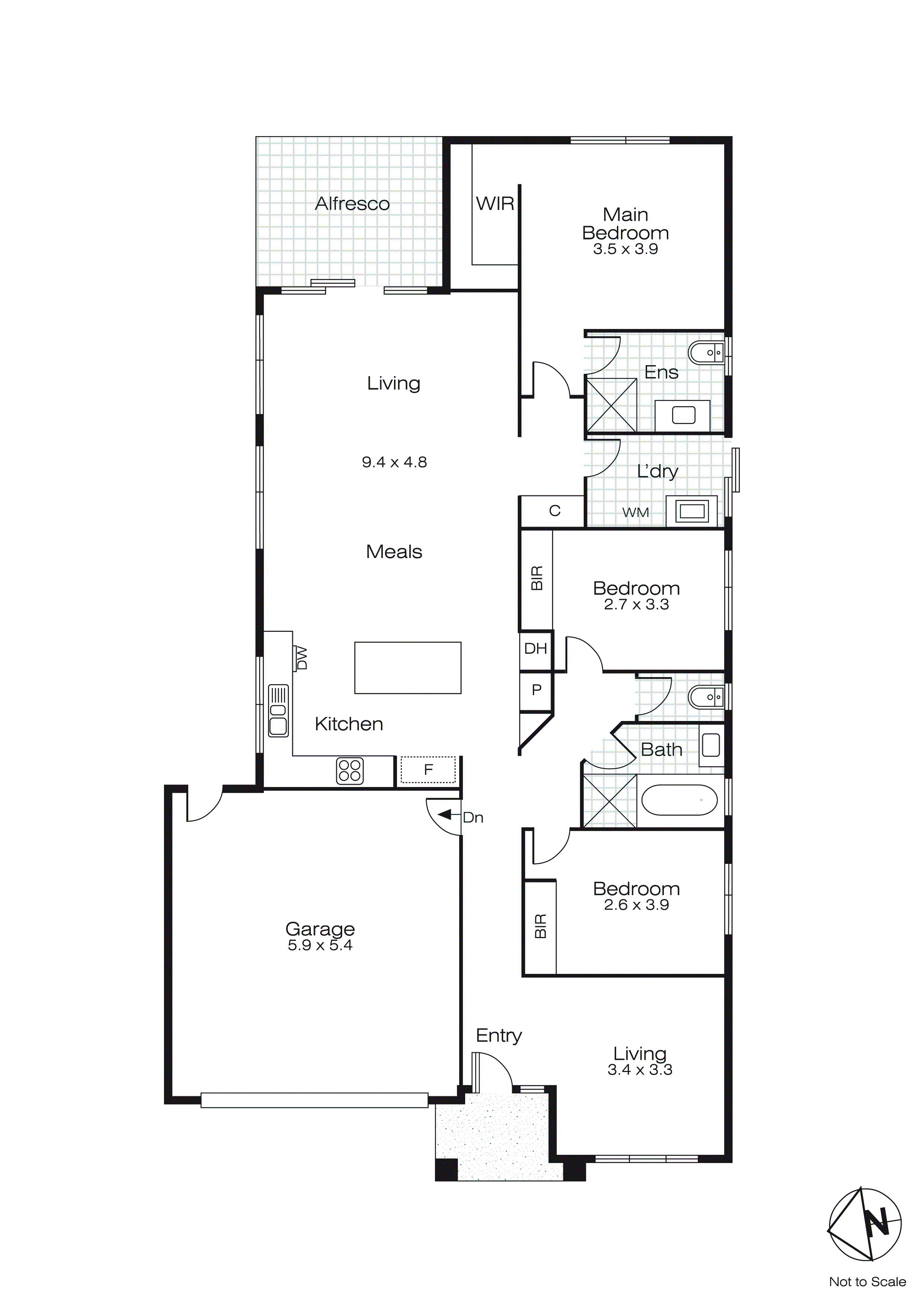 22 Settlers Drive, Bonshaw VIC 3352 - Floorplan