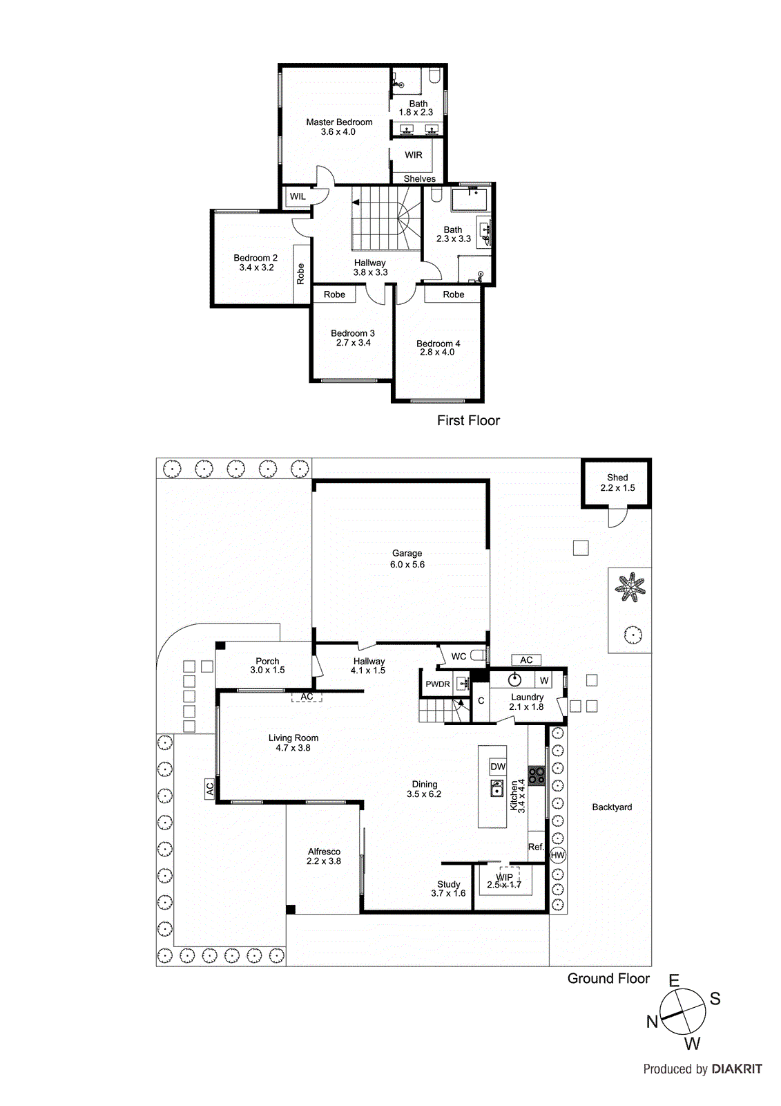 2/2 Sinclair Street, Oakleigh South VIC 3167 - Floorplan