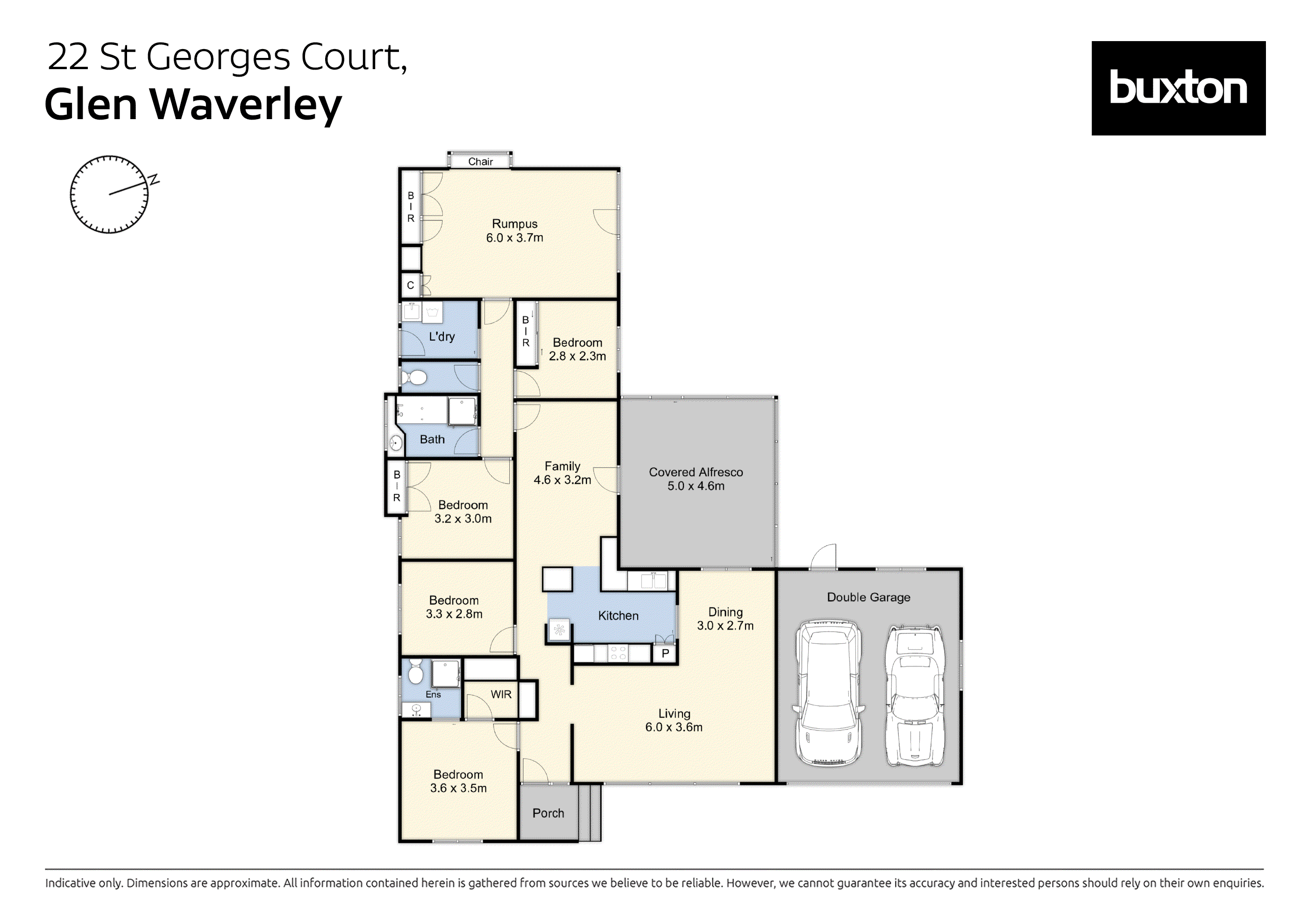 22 St Georges Court, Glen Waverley VIC 3150 - Floorplan