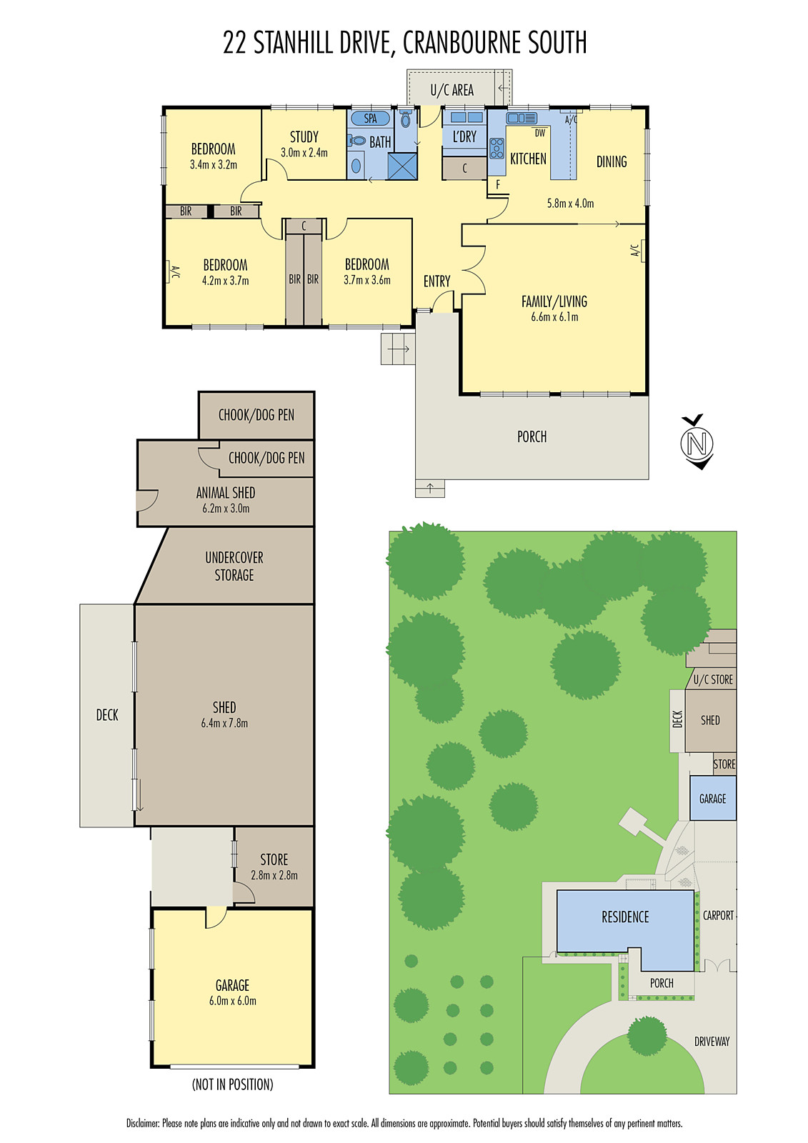 22 Stanhill Drive, Cranbourne South VIC 3977 - Floorplan